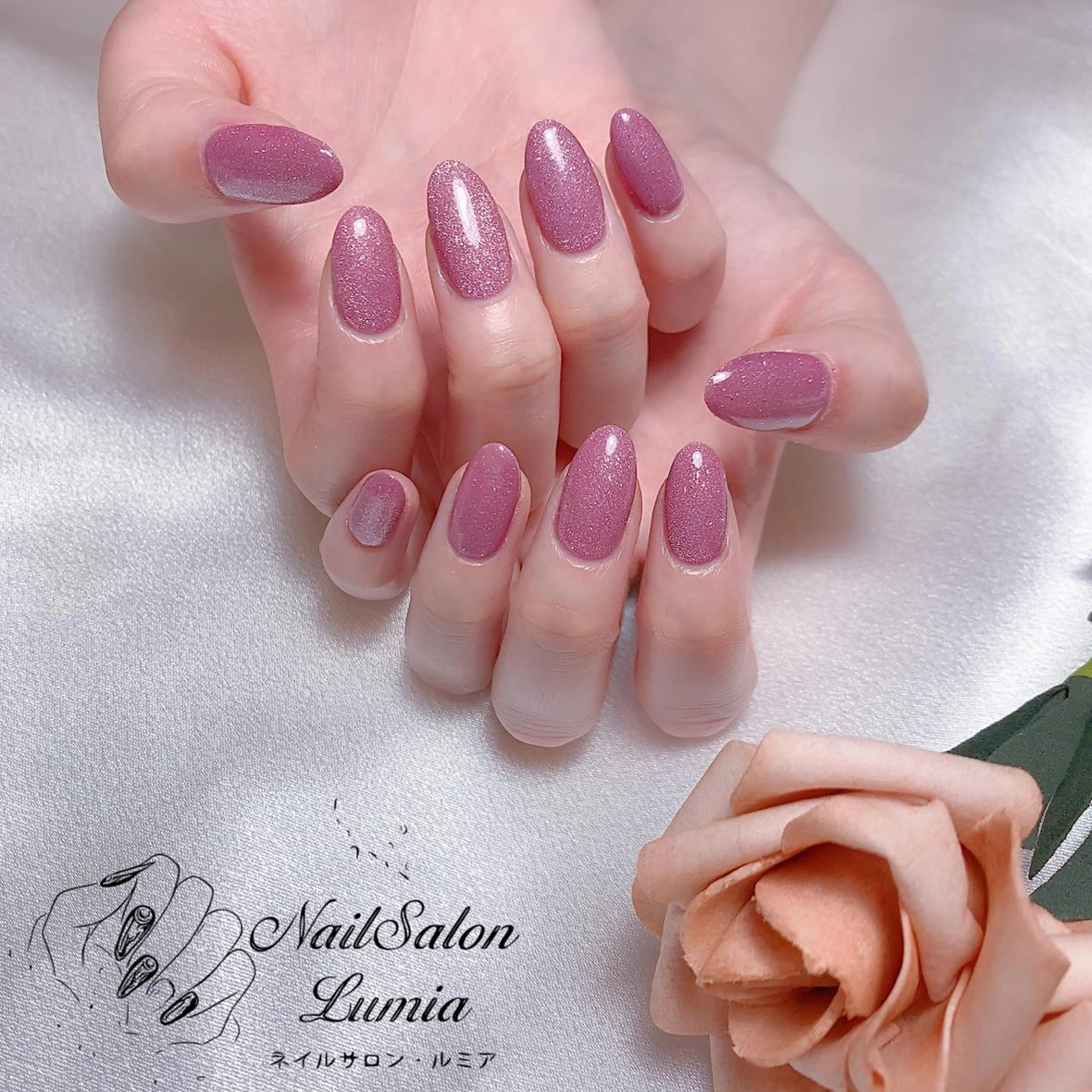 ネイル ハンドネイル ネイルサロン ルミア Lumia 店長のネイルデザイン