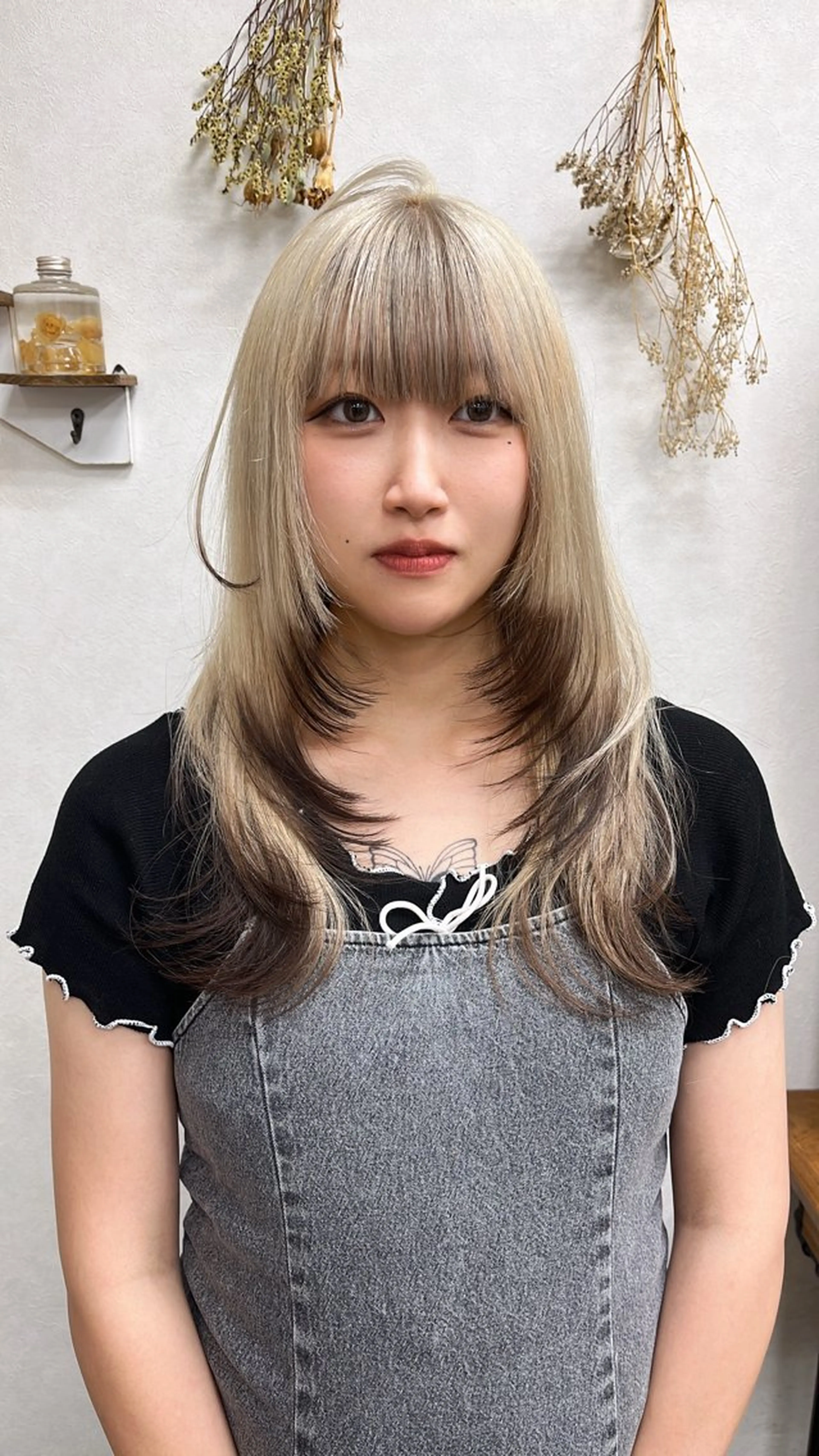 ダブルブリーチカラー＋トリートメントの写真