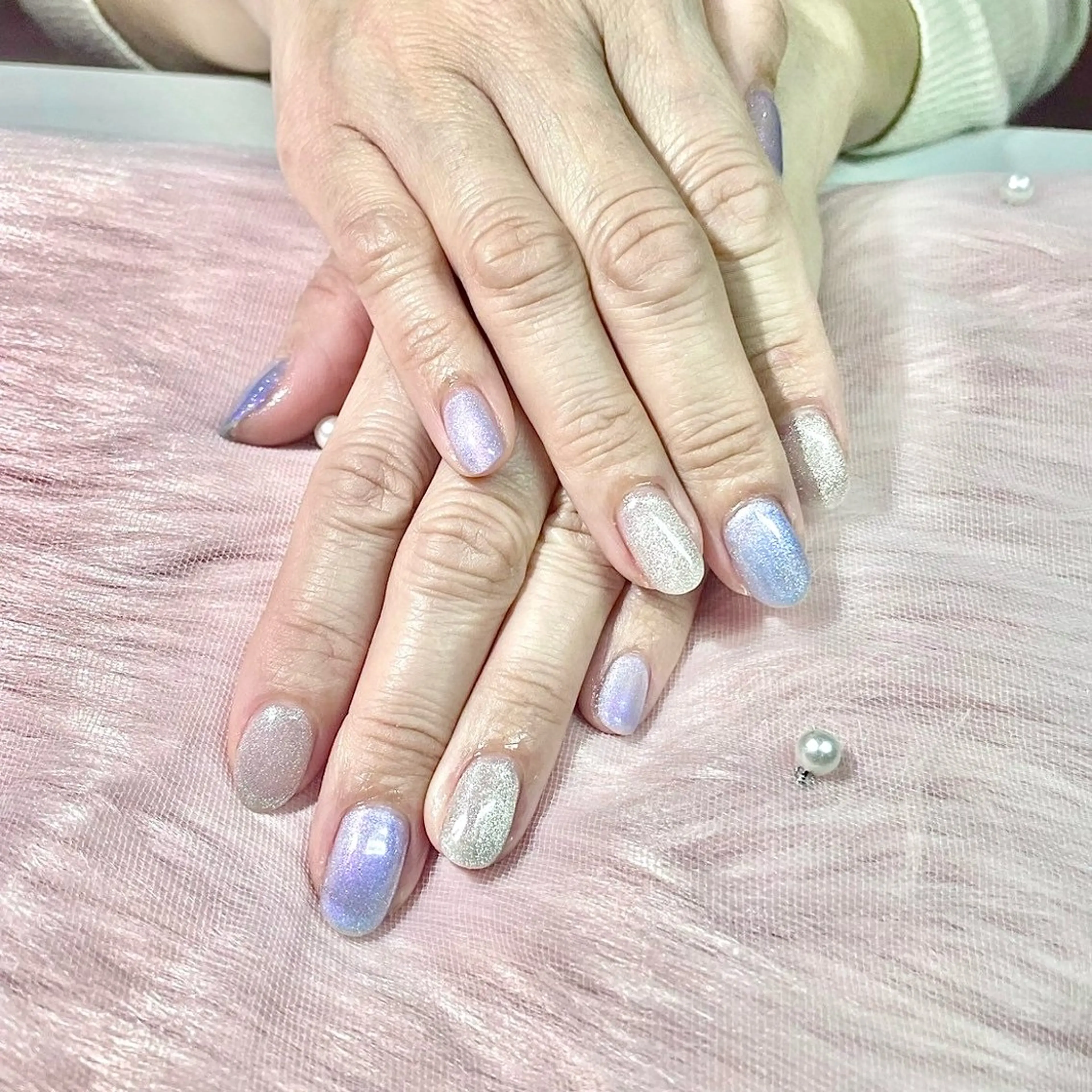 ネイル マグネットネイル ハンドネイル Alissa  Nail所属・長さだし/新栄町駅 Alissaのネイルデザイン