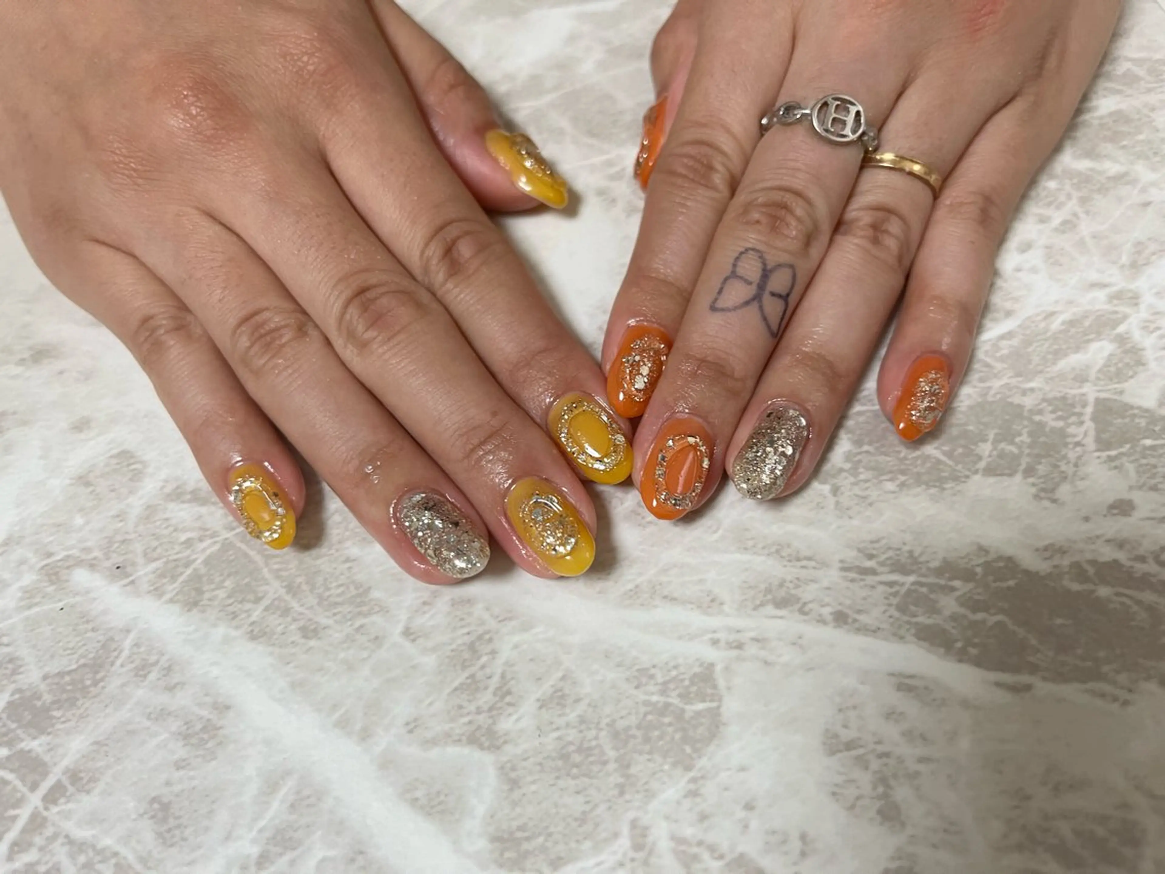 ネイル ハンドネイル Nailsalon Sunflowerのネイルデザイン