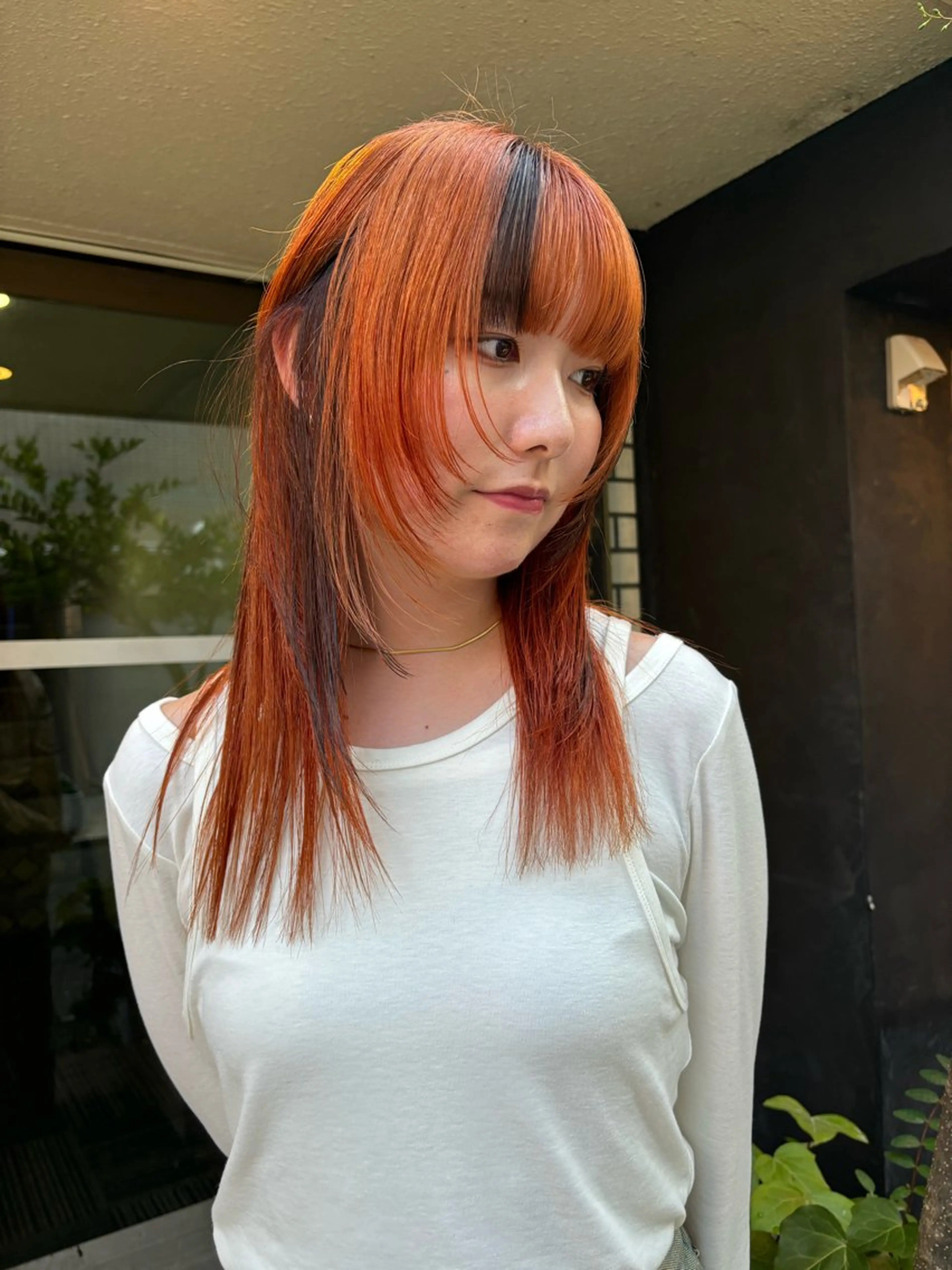 セミロング カラー ヘアカラー sakura🌸 レイヤー/韓国ヘアのヘアスタイル