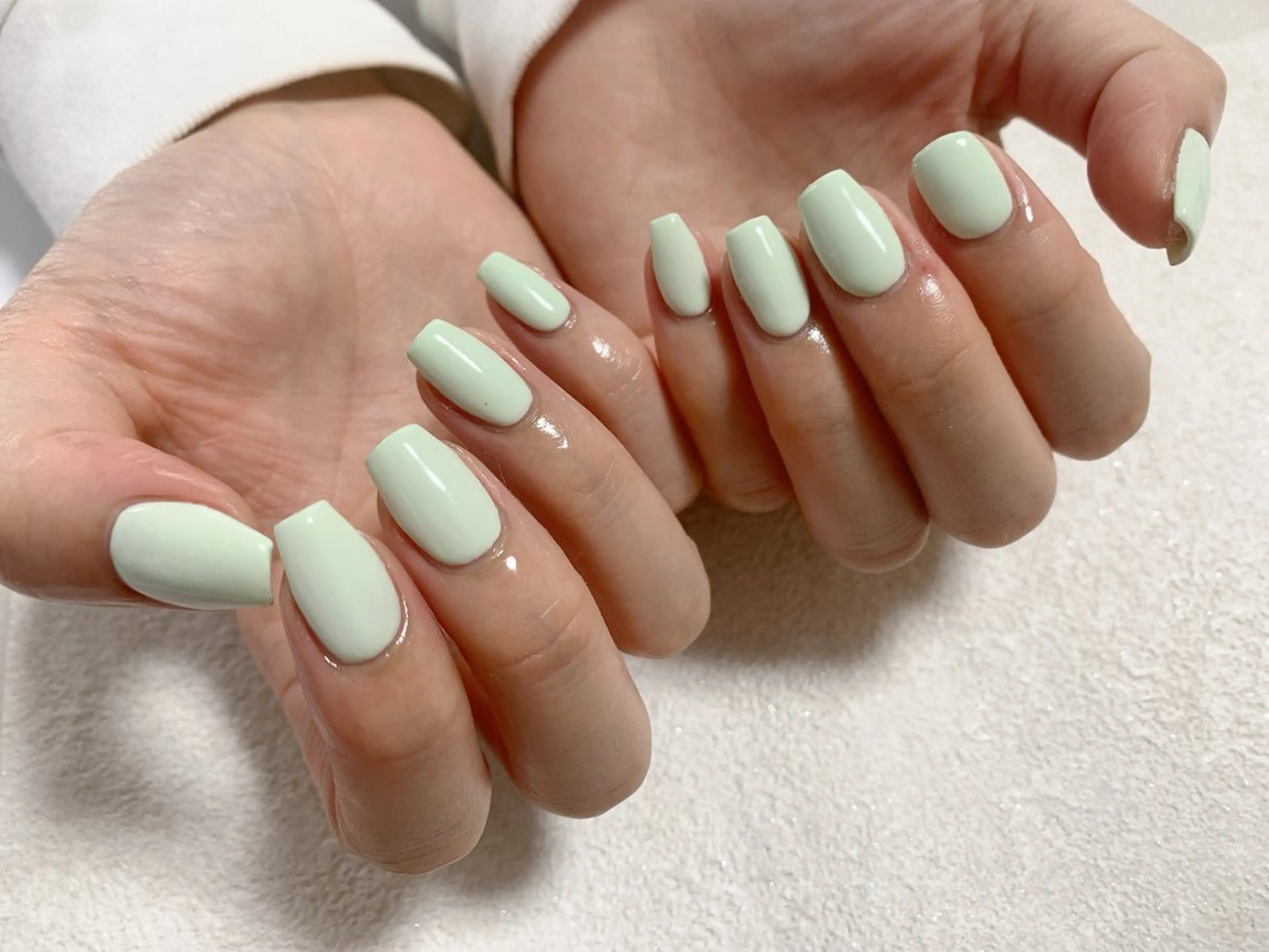 ネイル ジェルネイル メンズネイル ワンカラーネイル パラジェル パステルネイル kiki nail たまプラーザのネイルデザイン