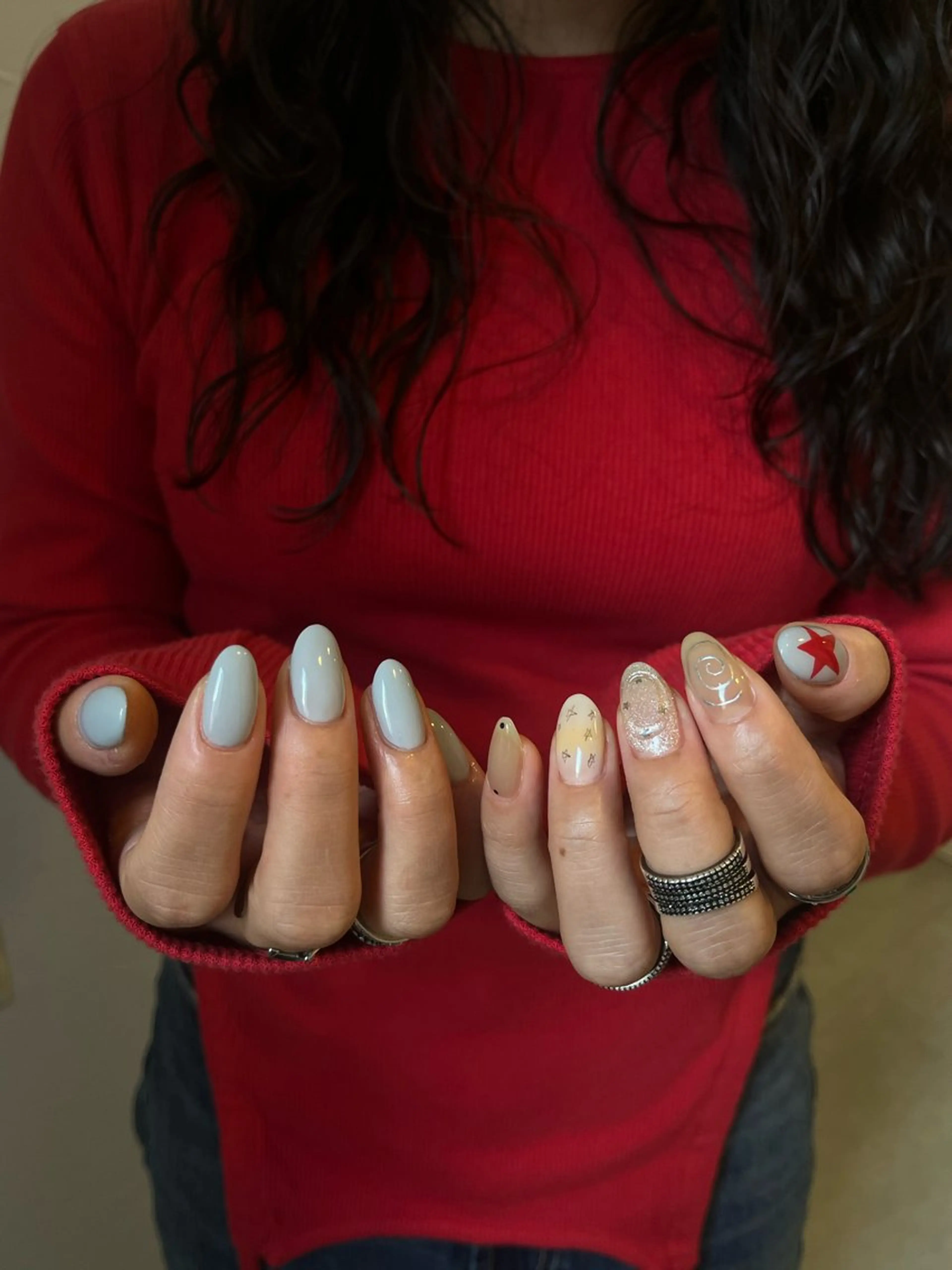 ネイル ハンドネイル +vico 堀江店所属・中西 春那のネイルデザイン