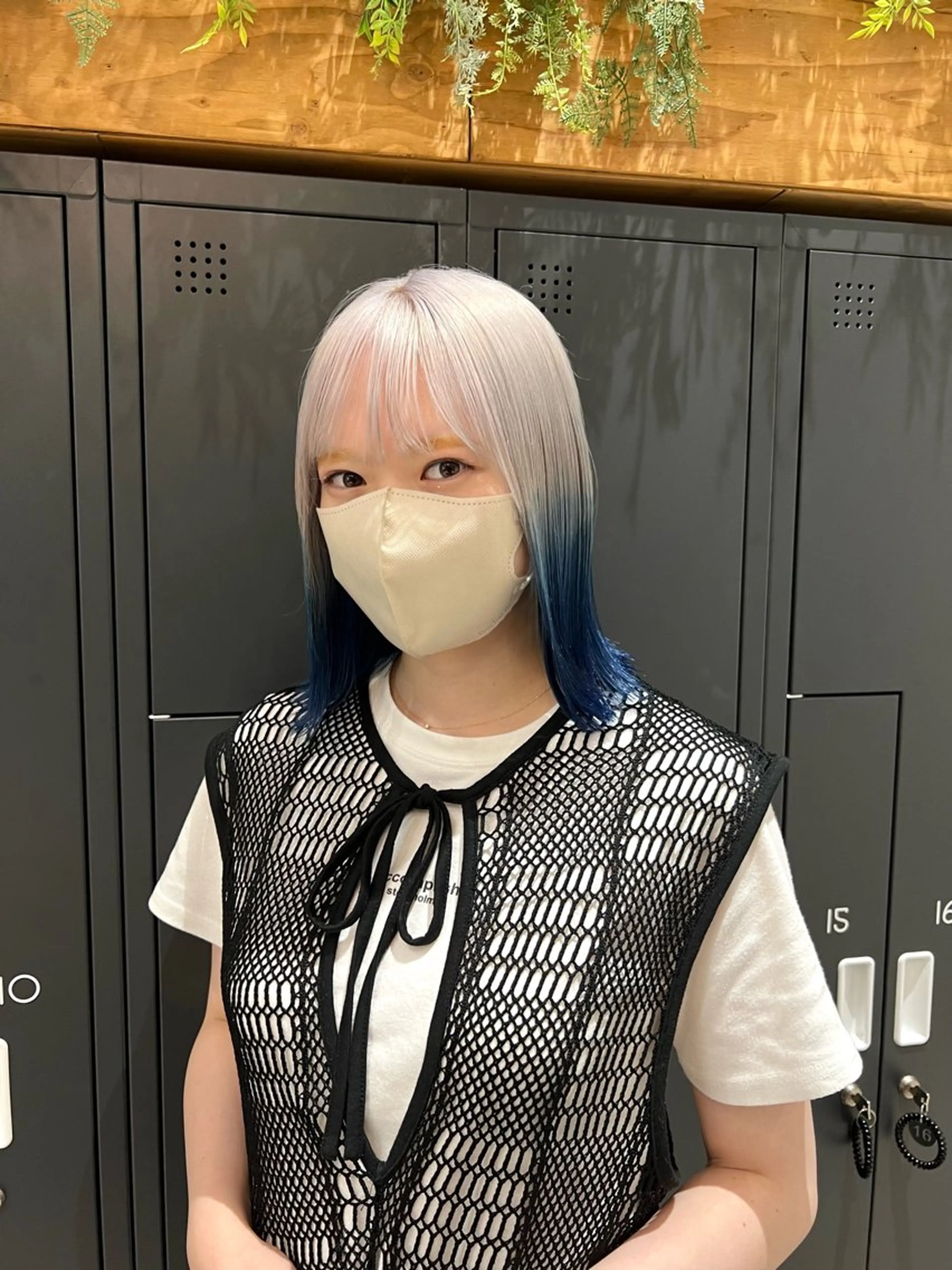 ショート カラー ブリーチ ダブルカラー ハイライトカラー インナーカラー ボブ salowin神戸三宮suite所属・工藤 貫多のヘアスタイル