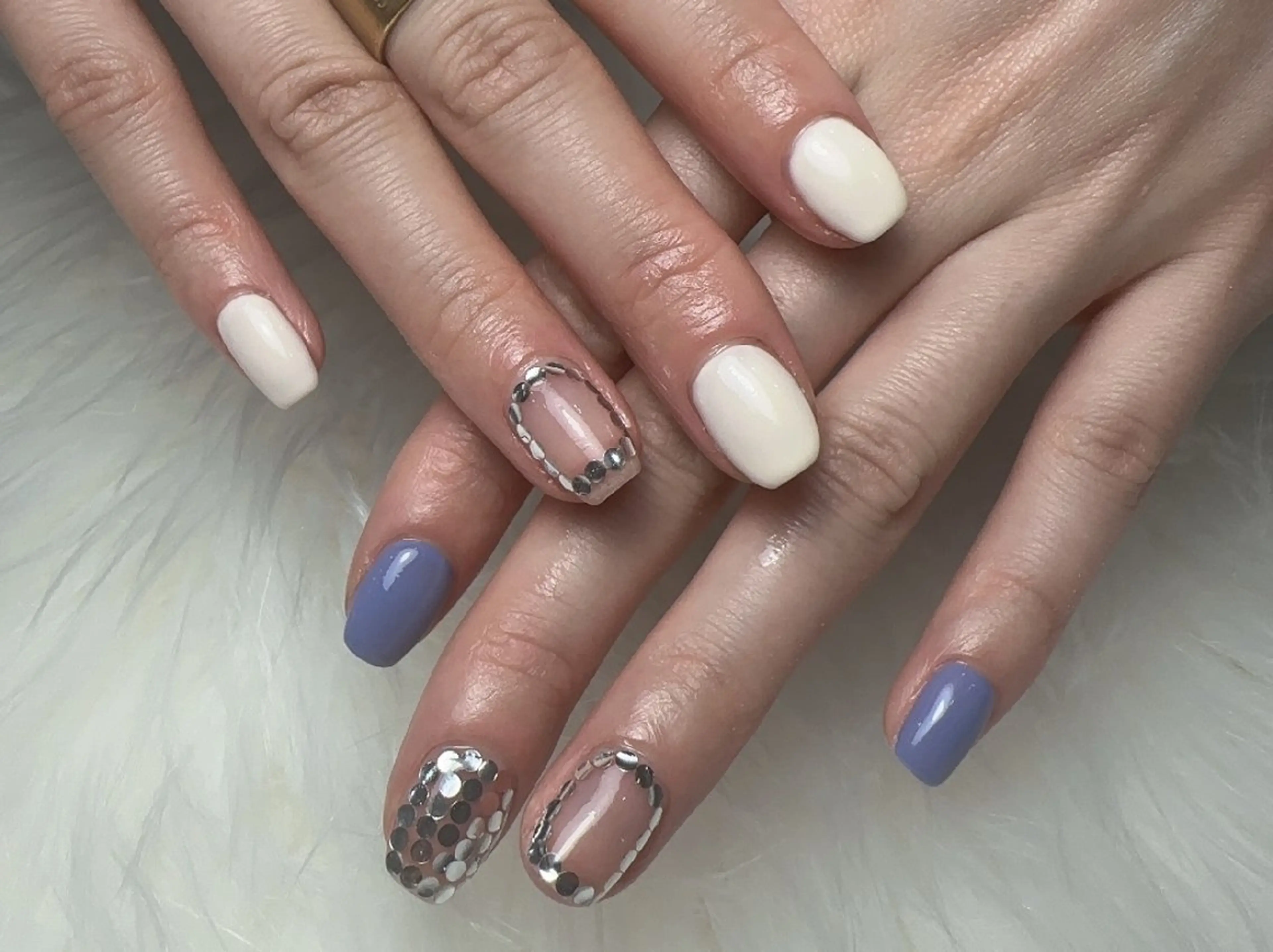 ネイル 持ち込み 春ネイル ハンドネイル UM Nail Salonのネイルデザイン