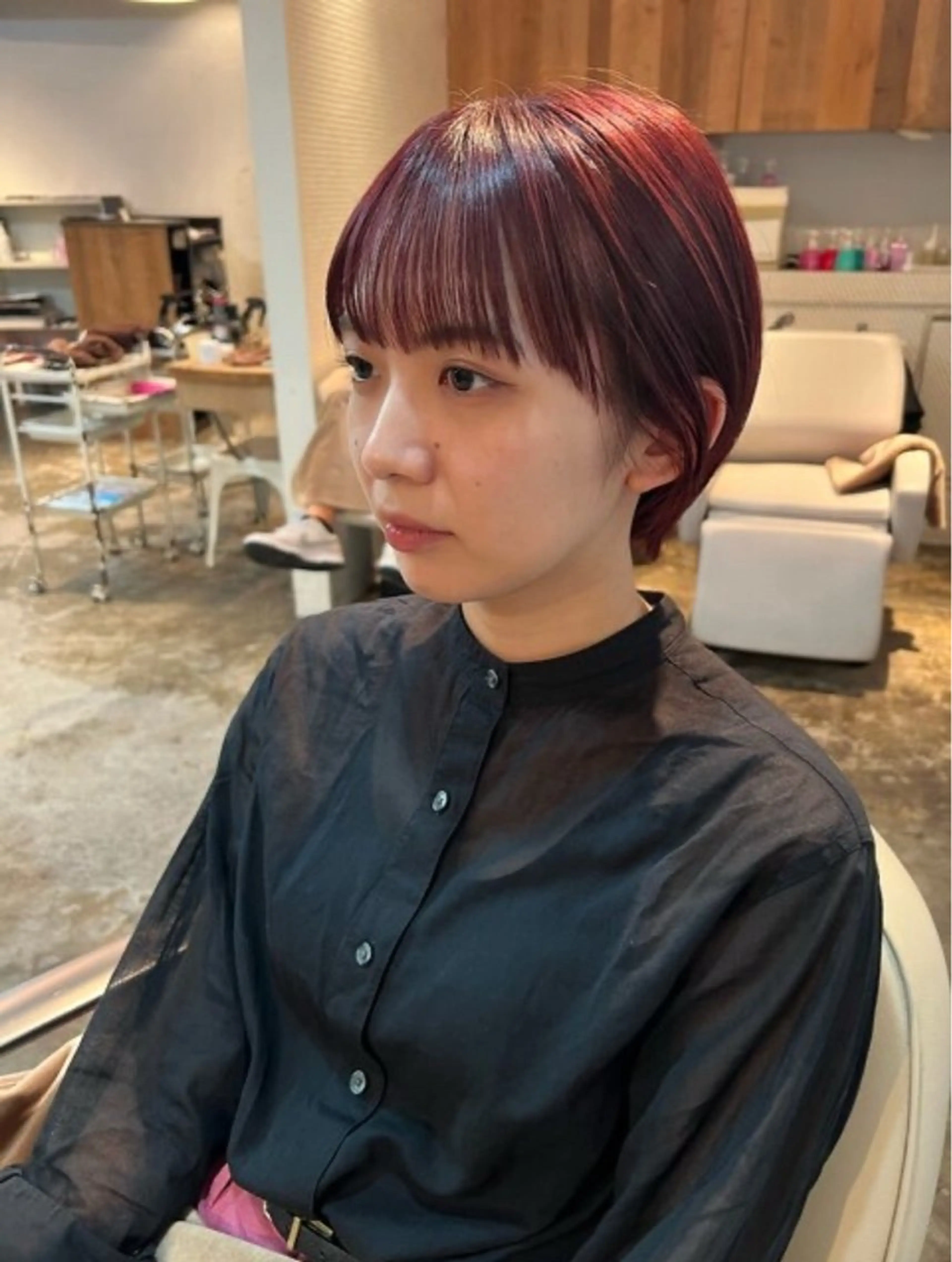 ショート ショートヘア カウチ池袋所属・kauti佐々木絢 ショートカット募集中のヘアスタイル