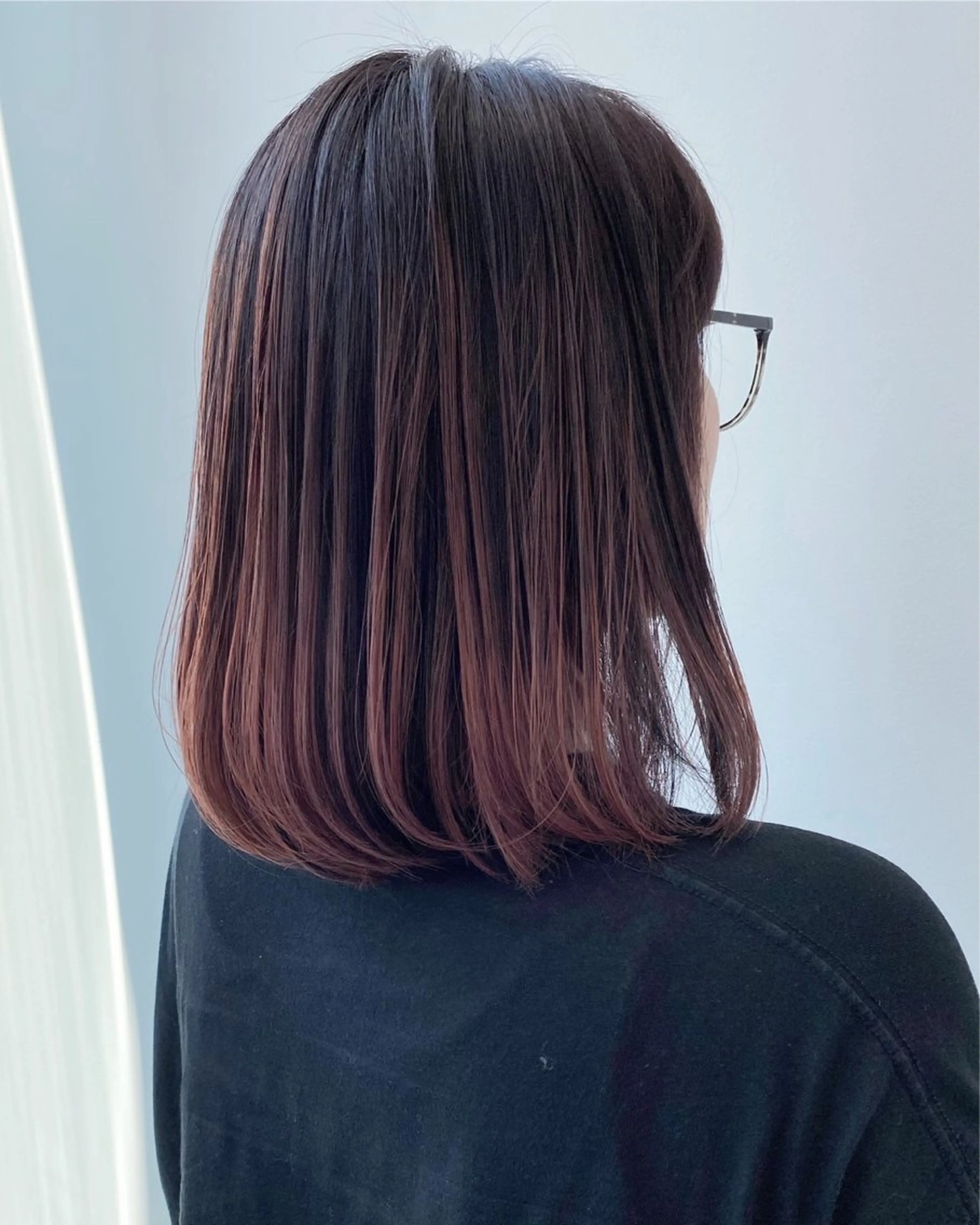 ミディアム カラー 坂田 洋介のヘアスタイル