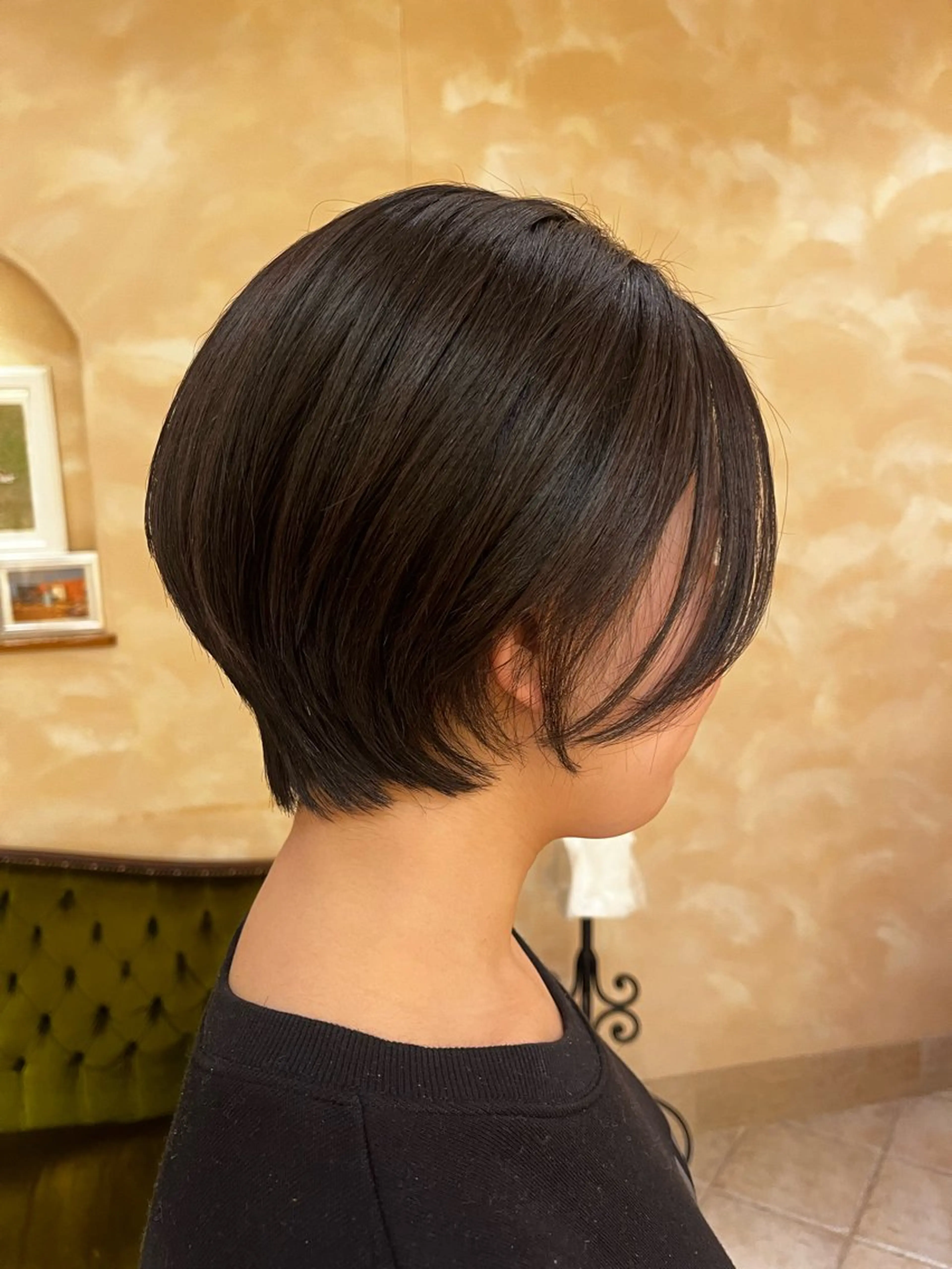 ショート 田内 満里奈のヘアスタイル