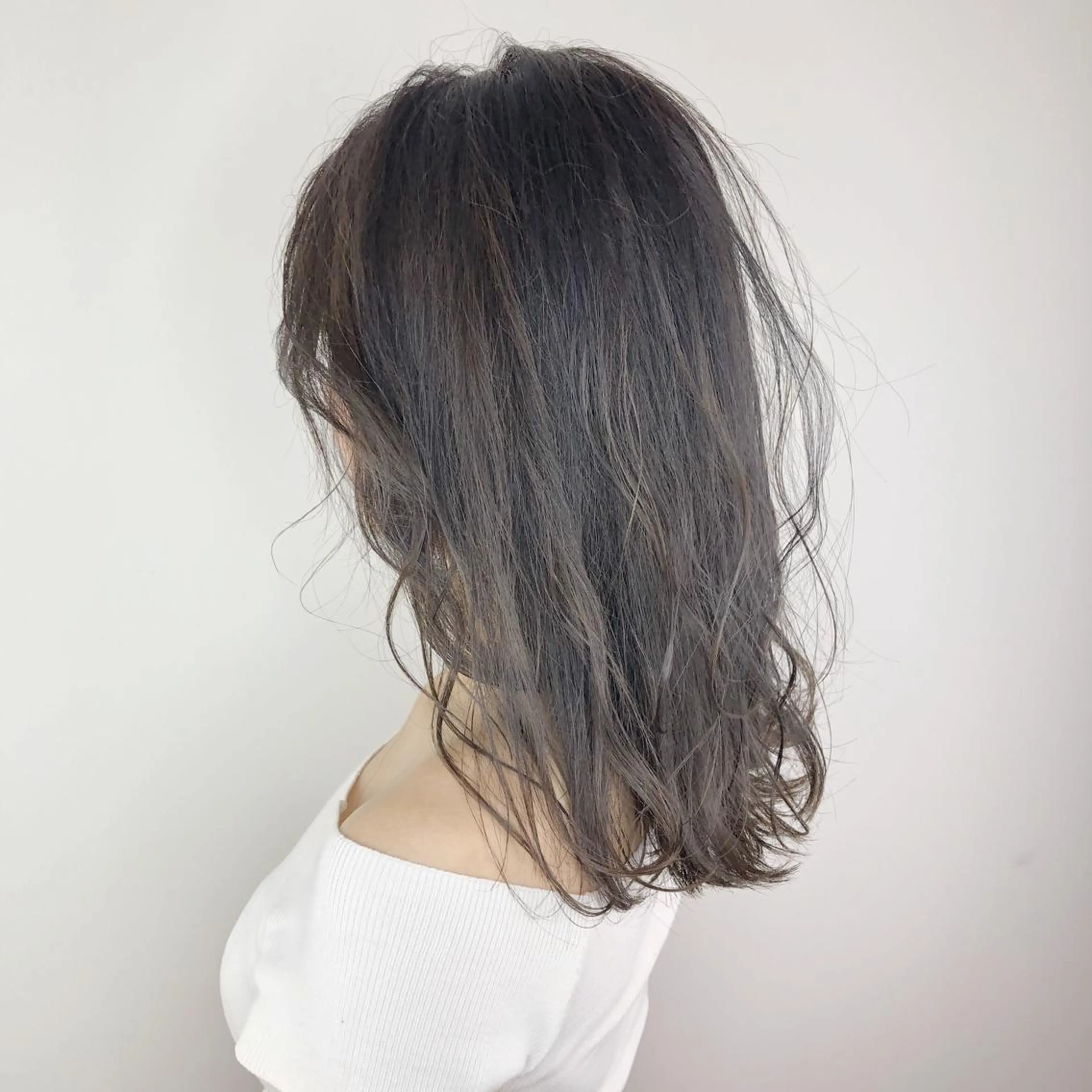 セミロング 関 京磨のヘアスタイル