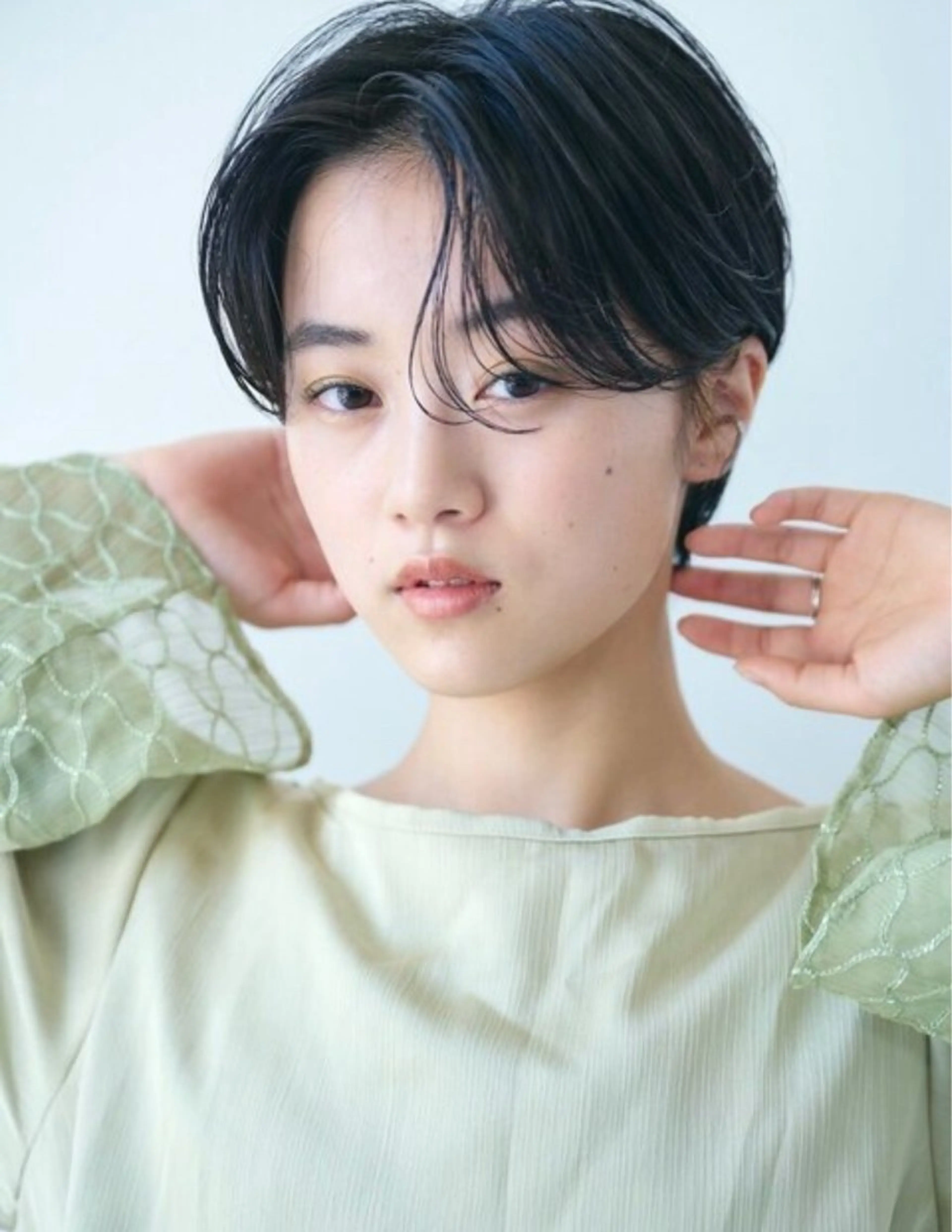 ショート yoshino /ナチュラル縮毛のヘアスタイル