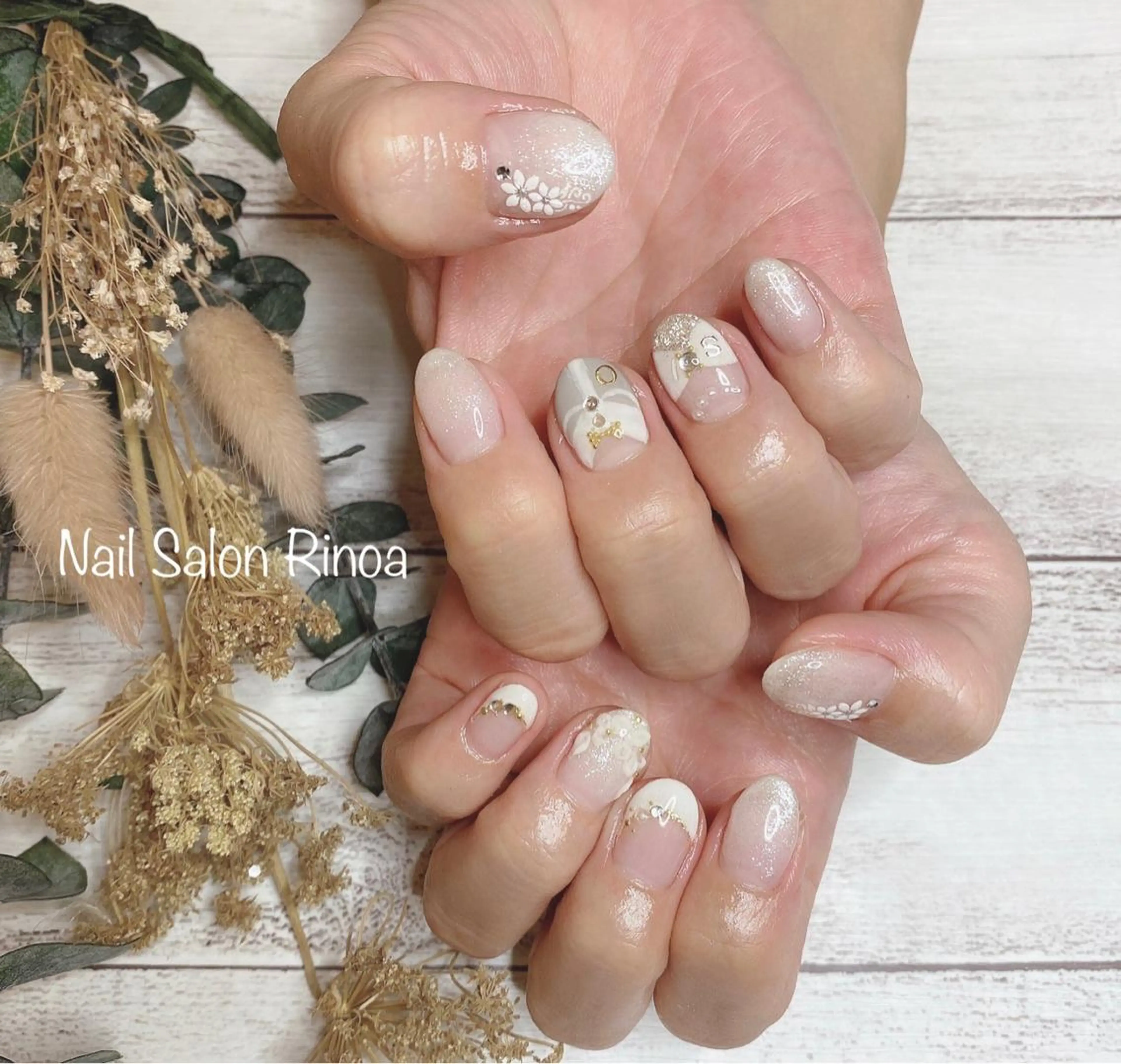 ネイル Nail Salon Rinoaのネイルデザイン