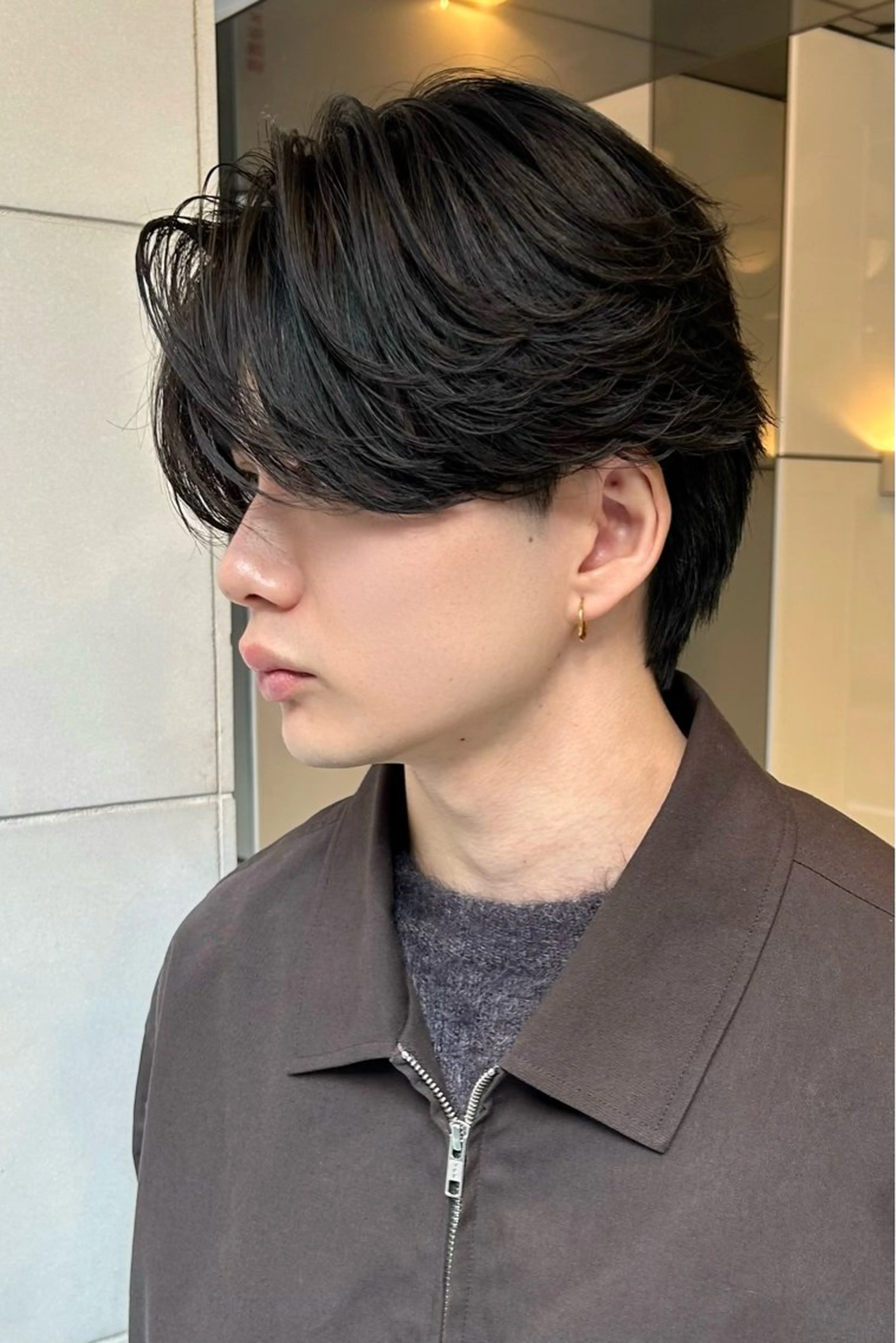 ショート カラー メンズ カット ヘアセット メンズスタイリスト 前田雄輝のヘアスタイル