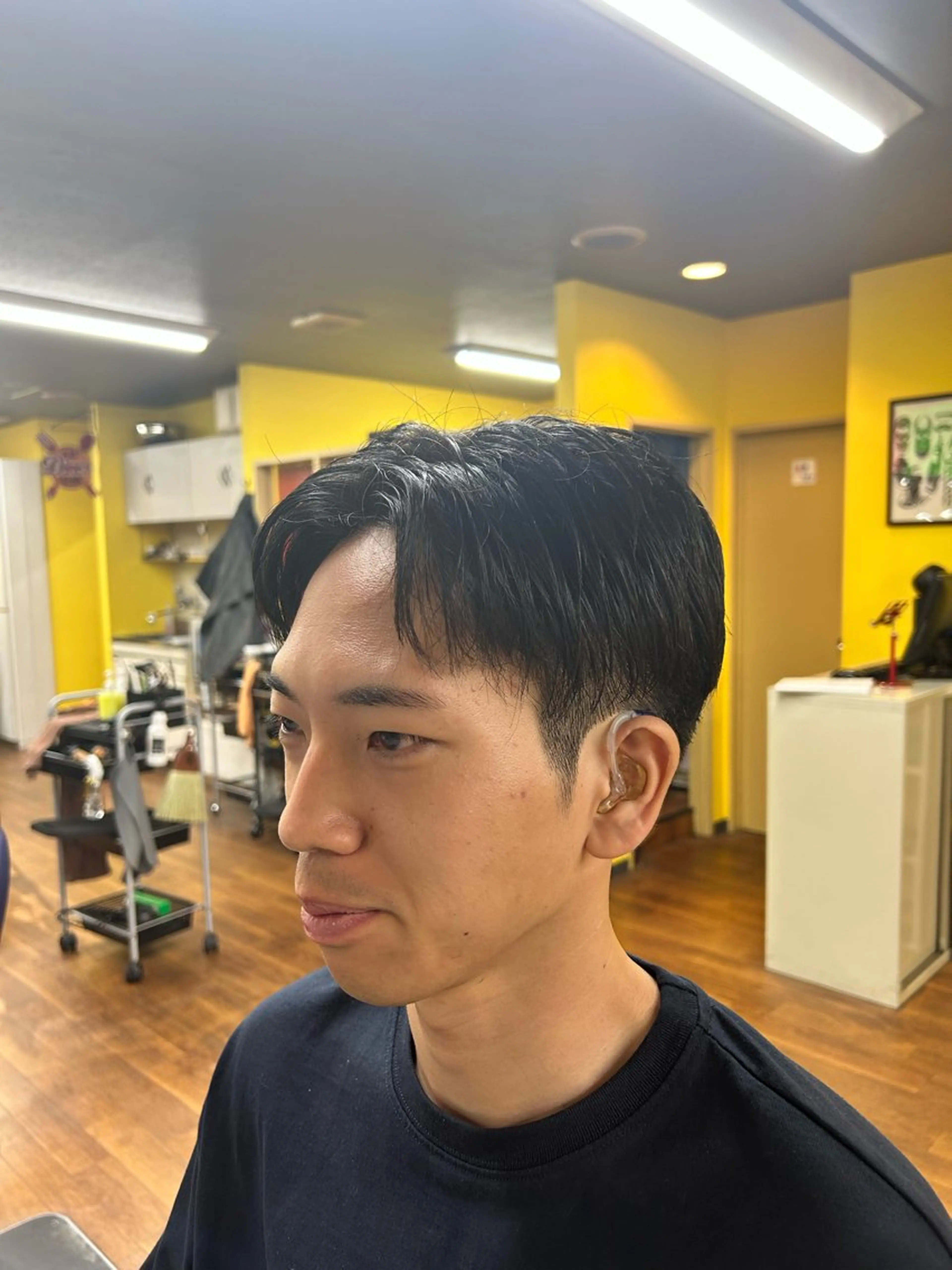 ショート メンズ ツーブロック ブラケン 恵太　アンソニーのヘアスタイル