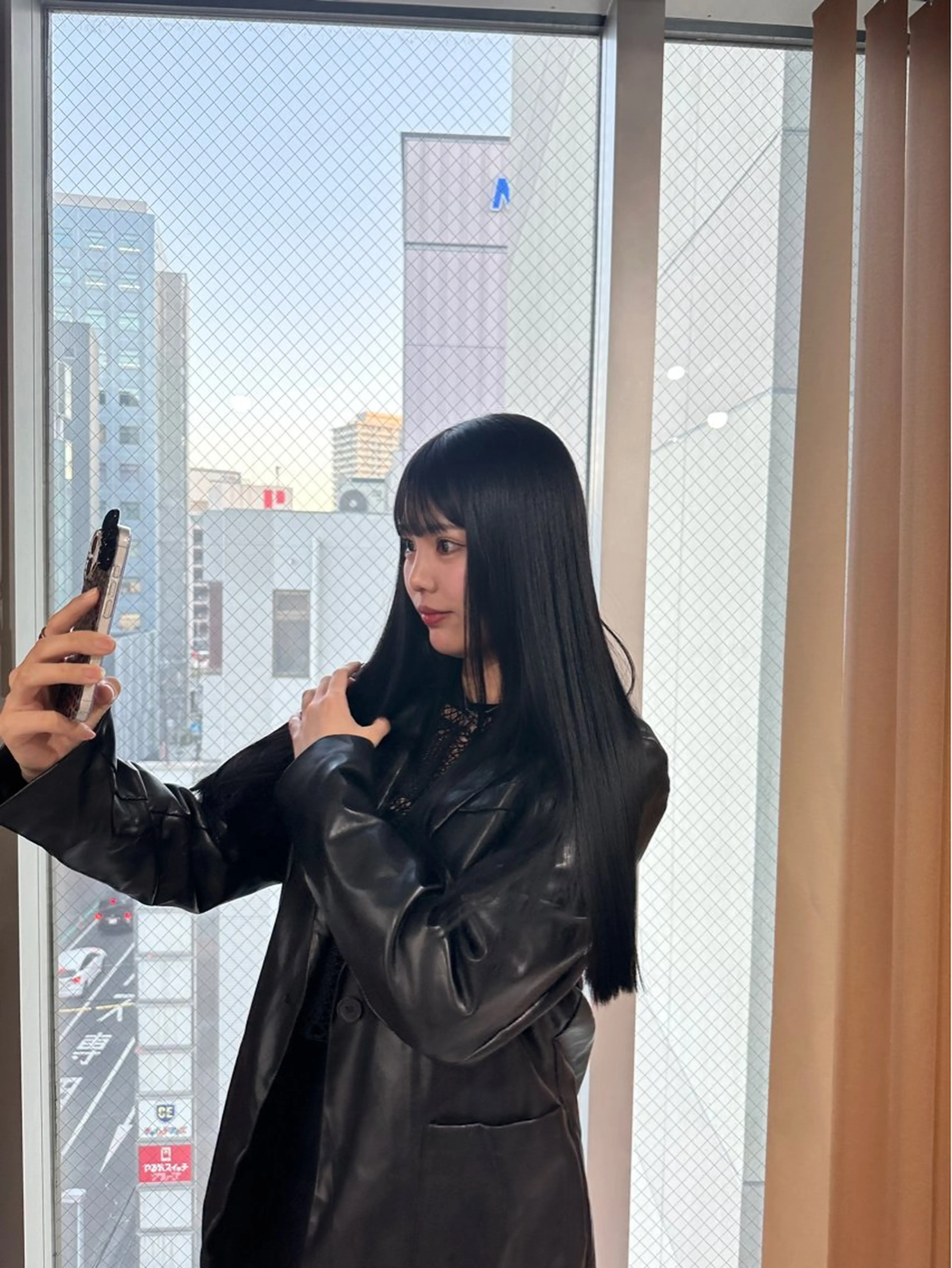 【cut＋straight perm】カット＋縮毛矯正👒❤️の写真