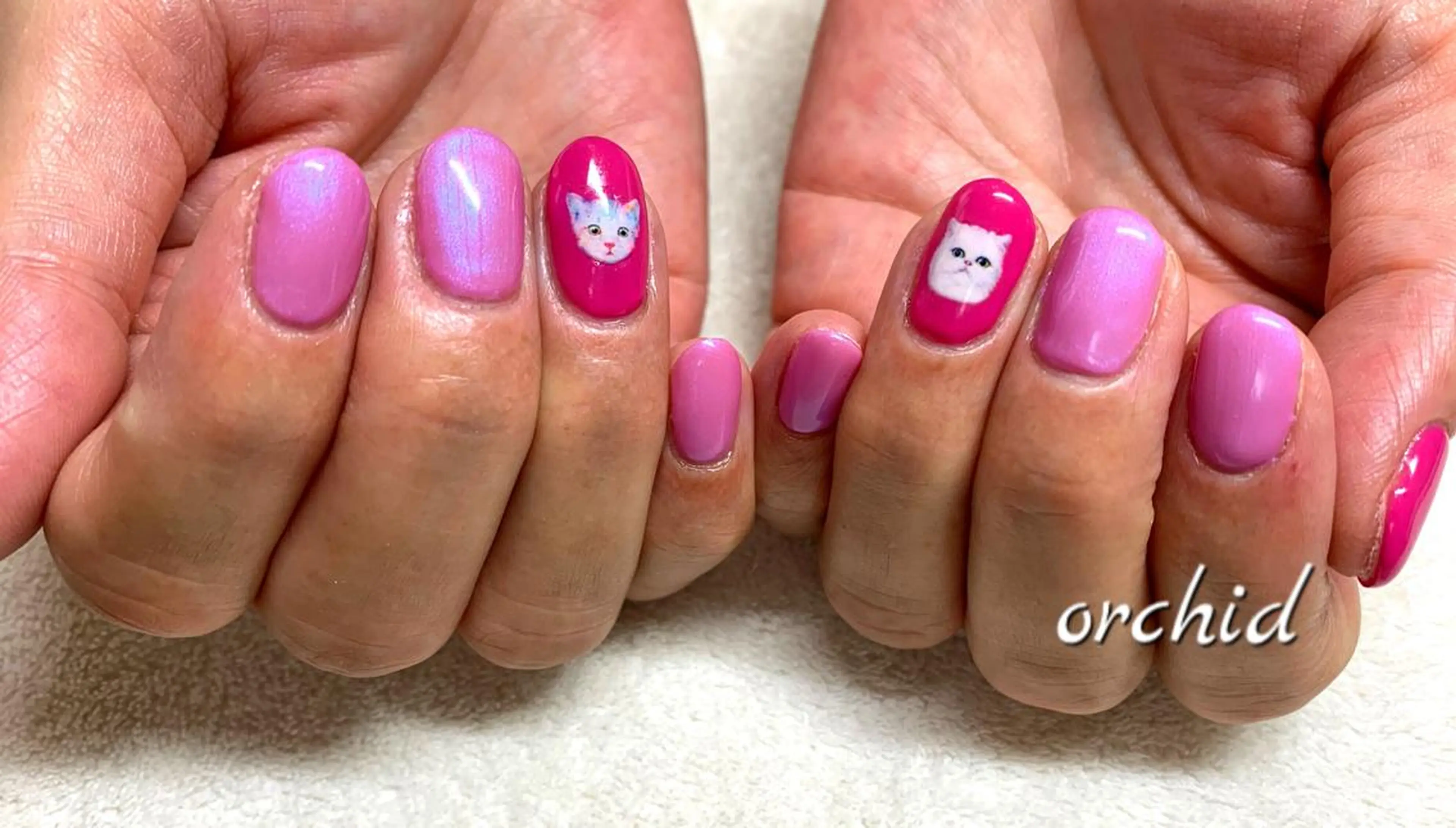 ネイル orchid ♡オーキッドのネイルデザイン