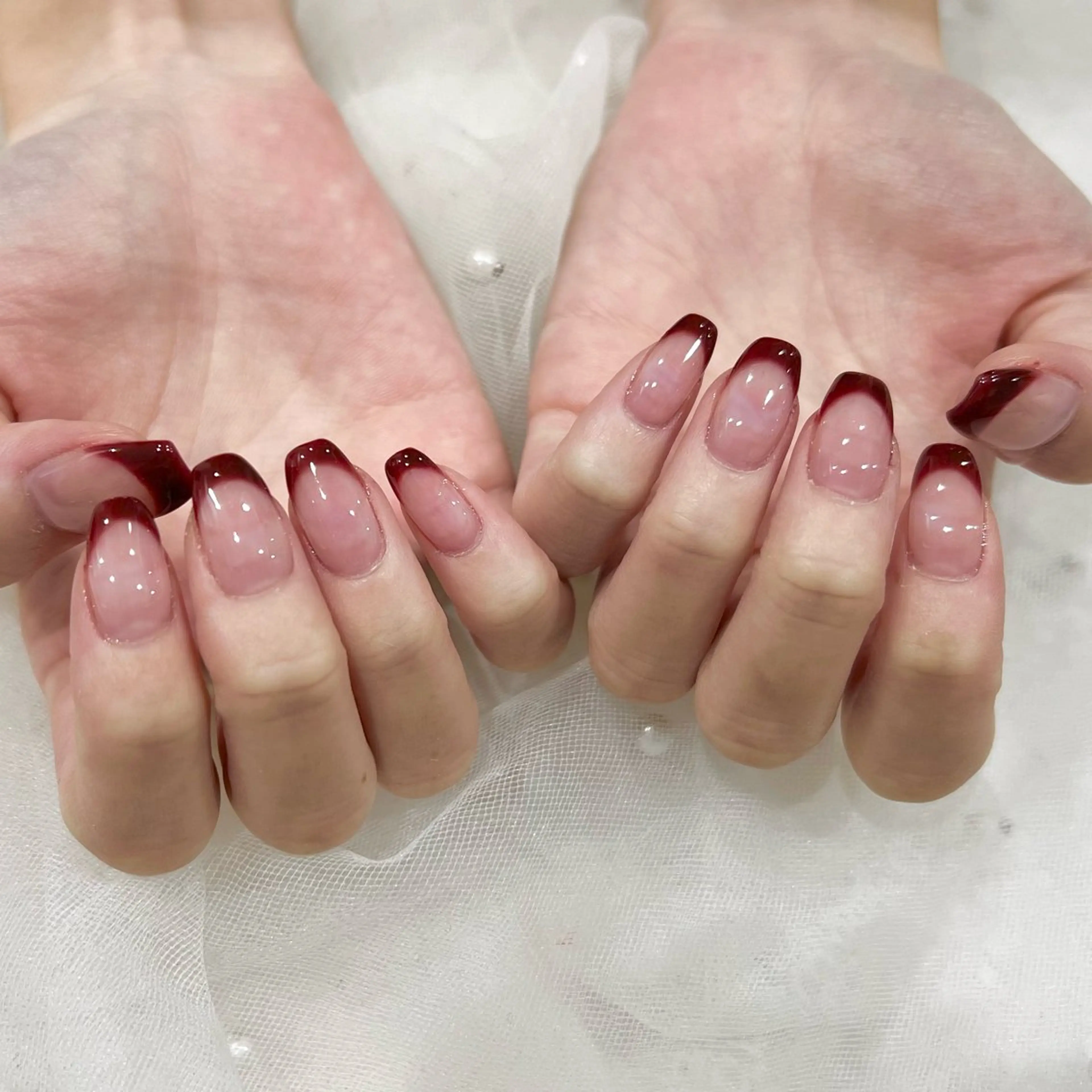 ネイル フレンチネイル 🧡Shine船橋 鳴海🧡のネイルデザイン