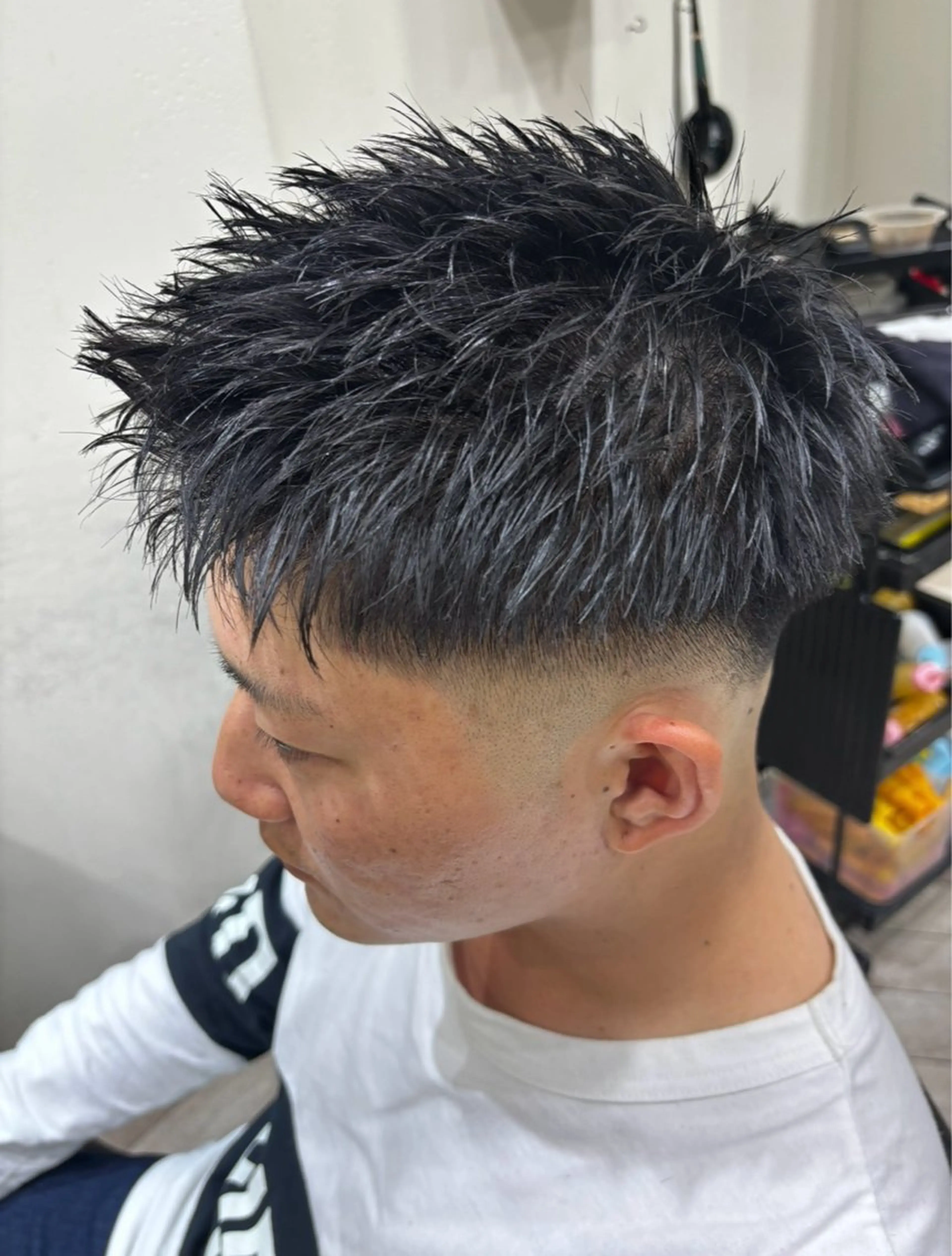 メンズ フェードカット HOMME BLANCHE'所属・💫メンズカット💫 Natsukiのヘアスタイル