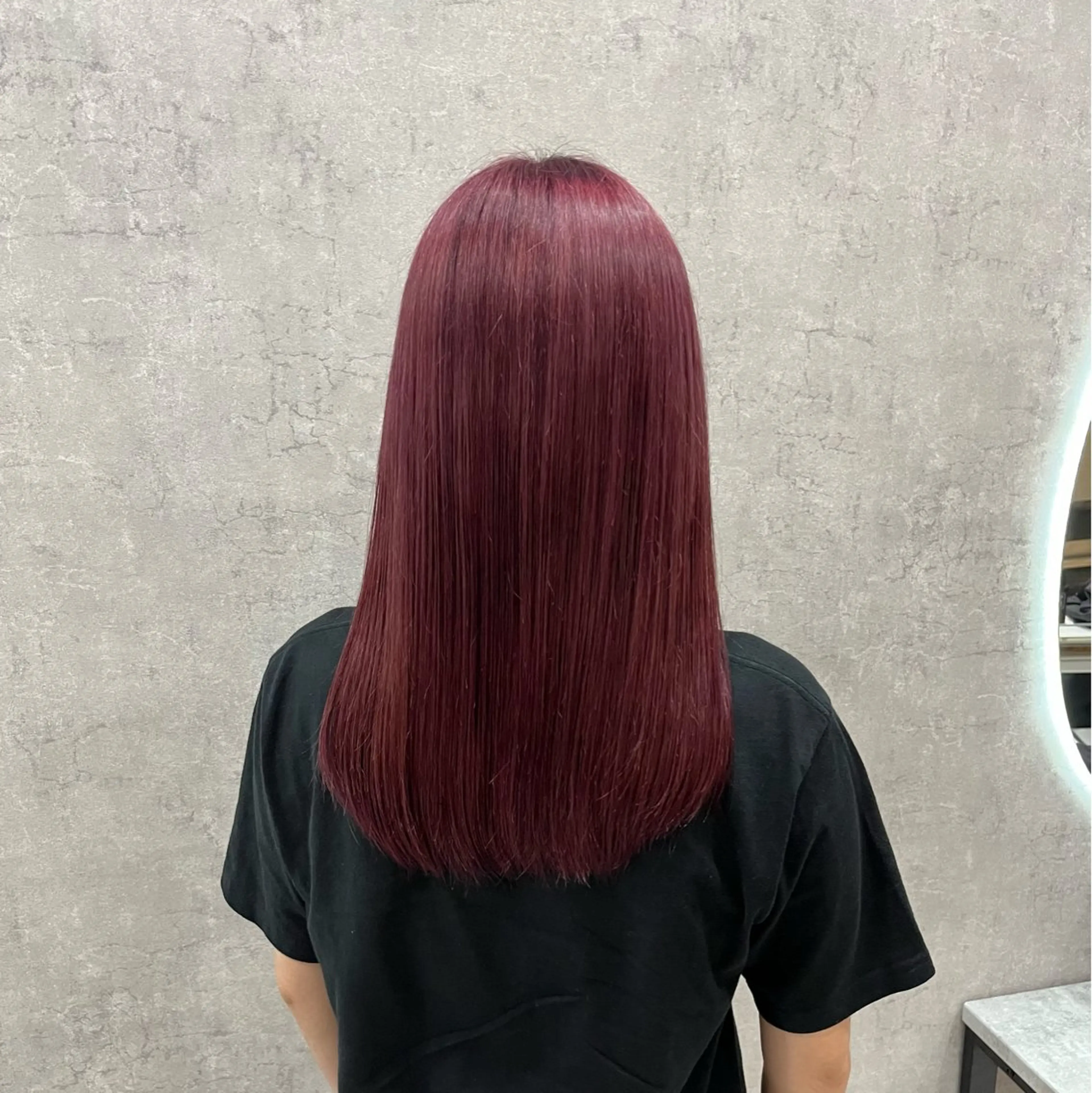 ロング カラー ヘアカラー 中島 日菜のヘアスタイル