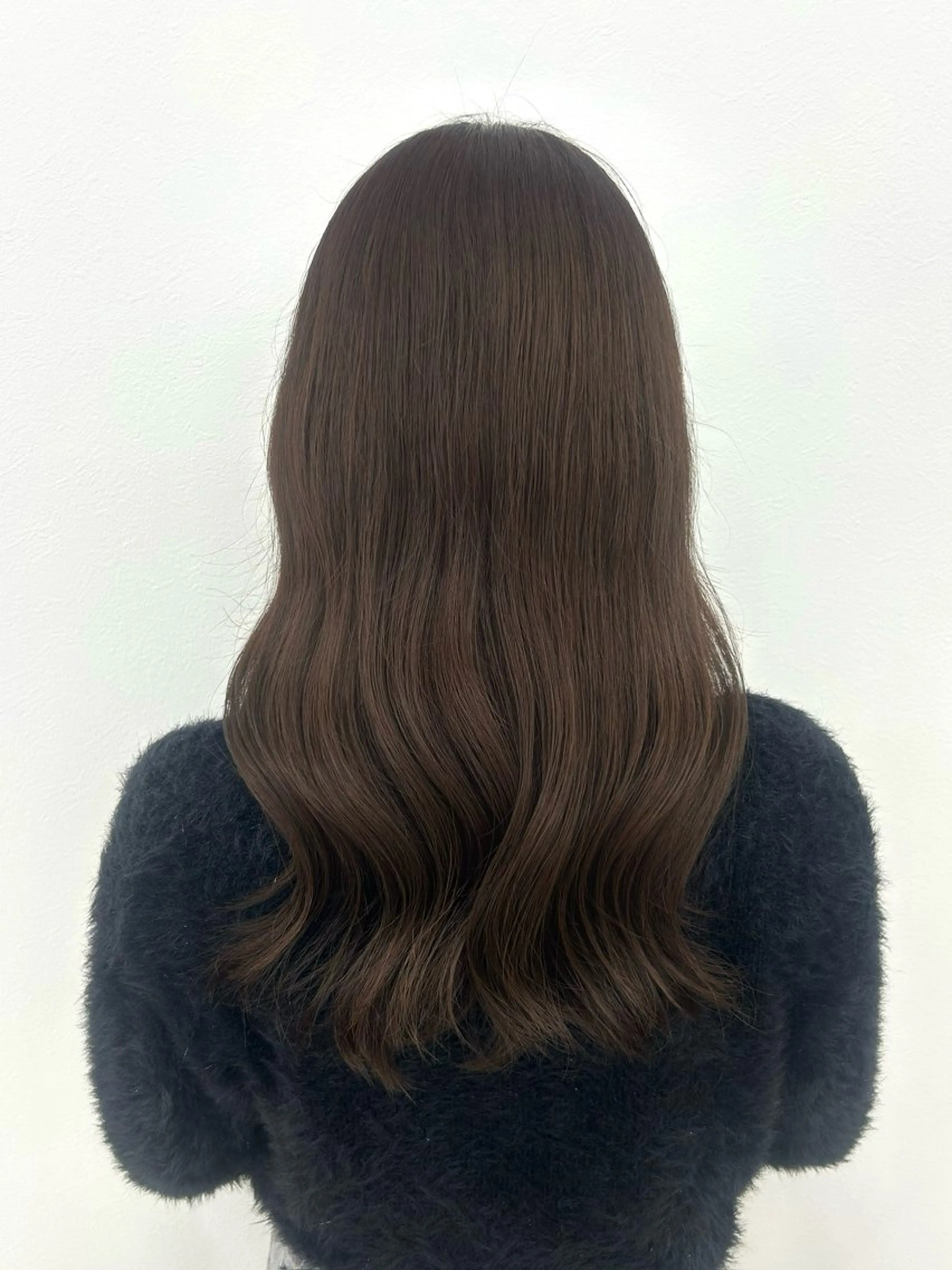 セミロング カラー 武田 唯来のヘアスタイル