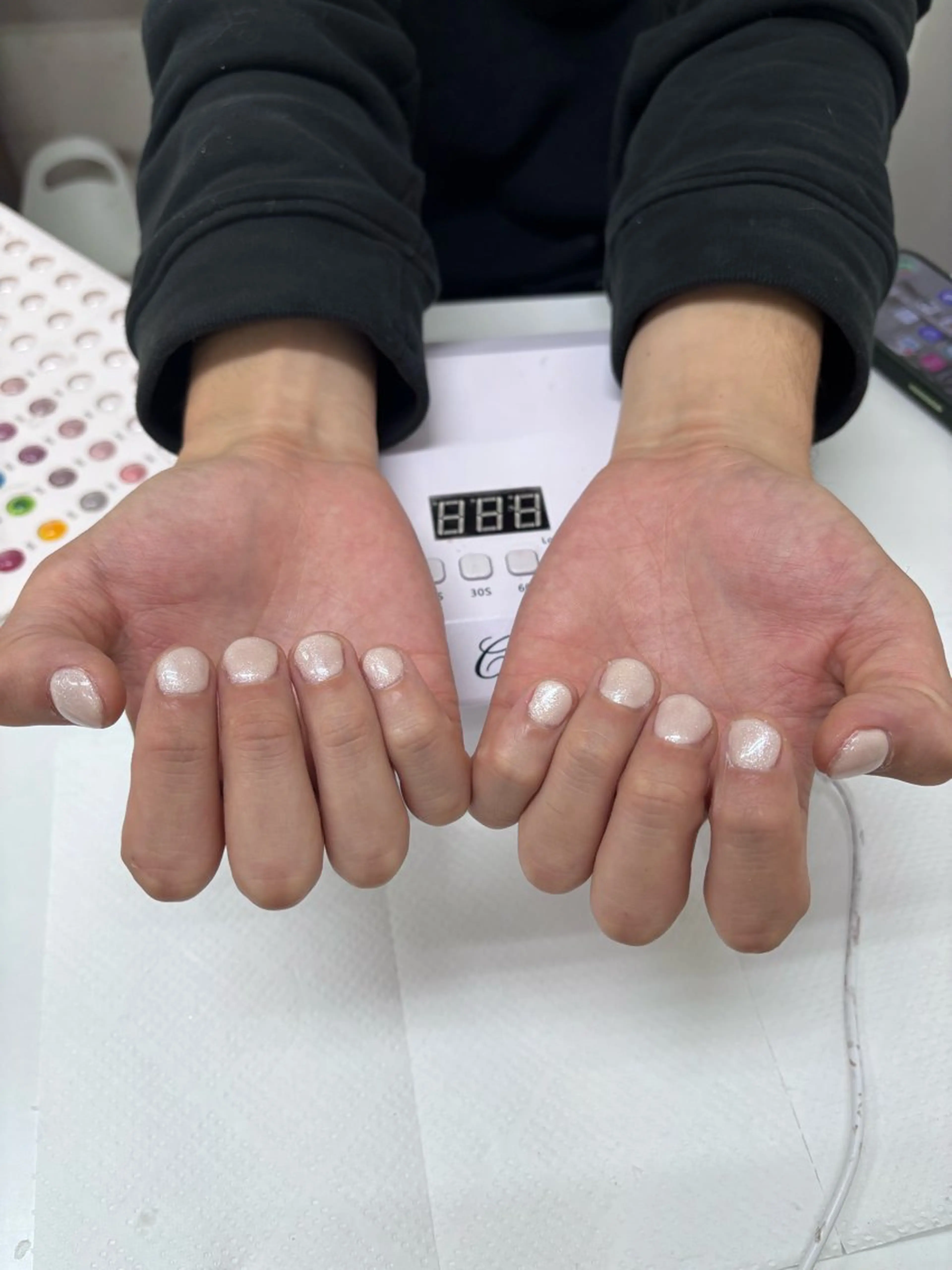 メンズ ネイル メンズネイル ワンカラーネイル ネイルサロンエーナイン福住店所属・吉田 采未のネイルデザイン