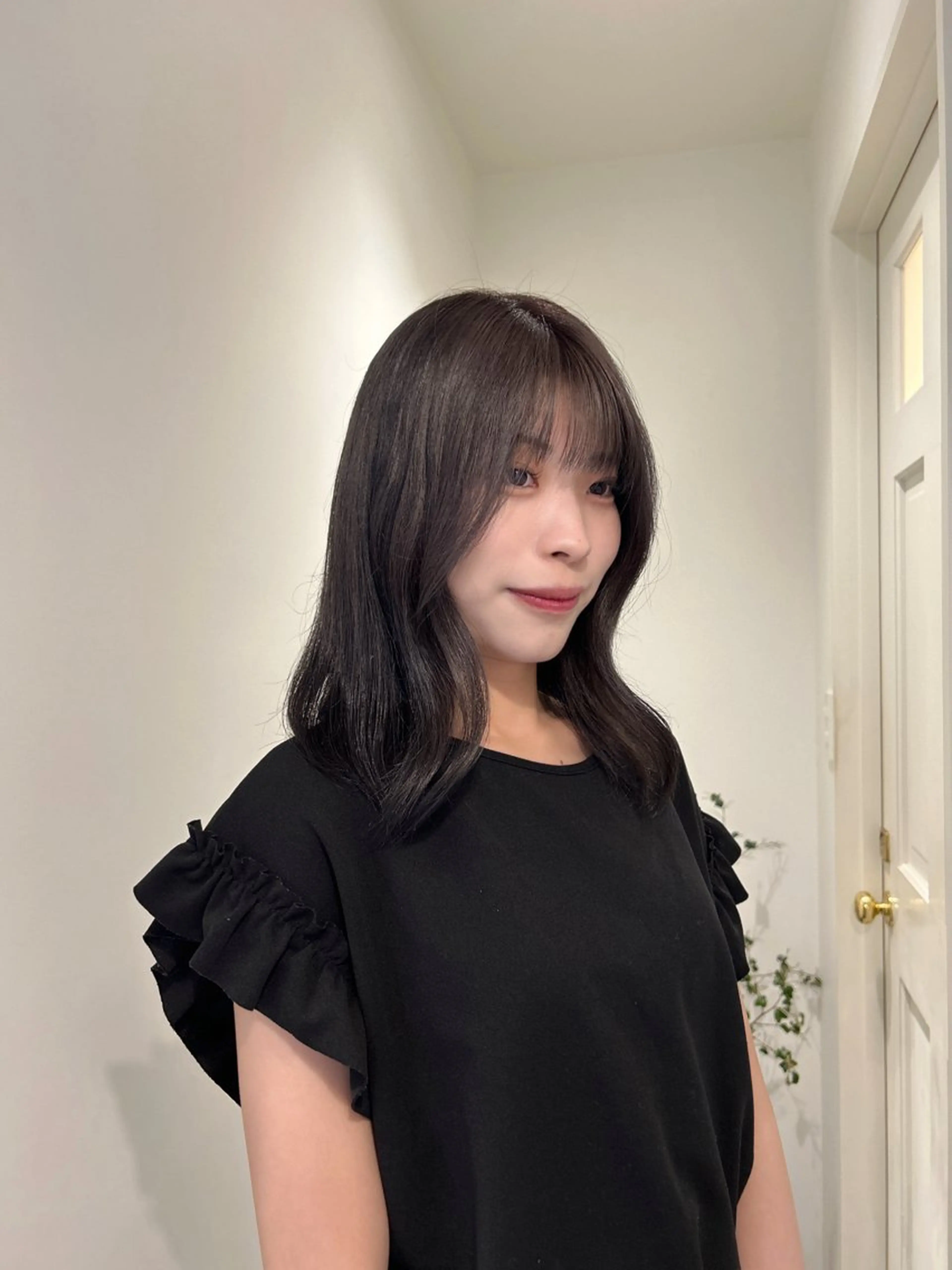 カラー mahiro/暖色 カラー/カットモデルのヘアスタイル