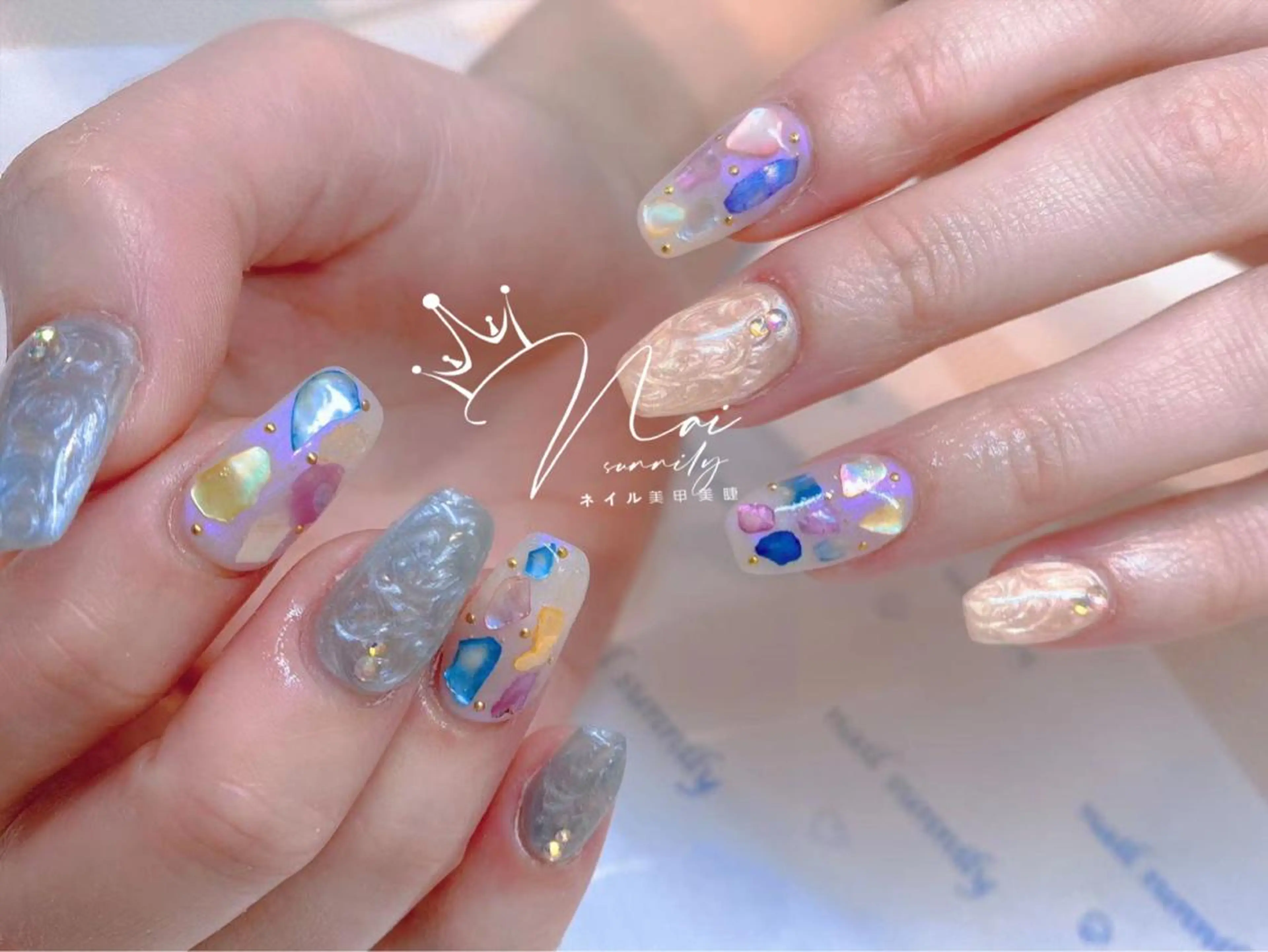 ネイル 長さだし専門店 M2　rikaのネイルデザイン