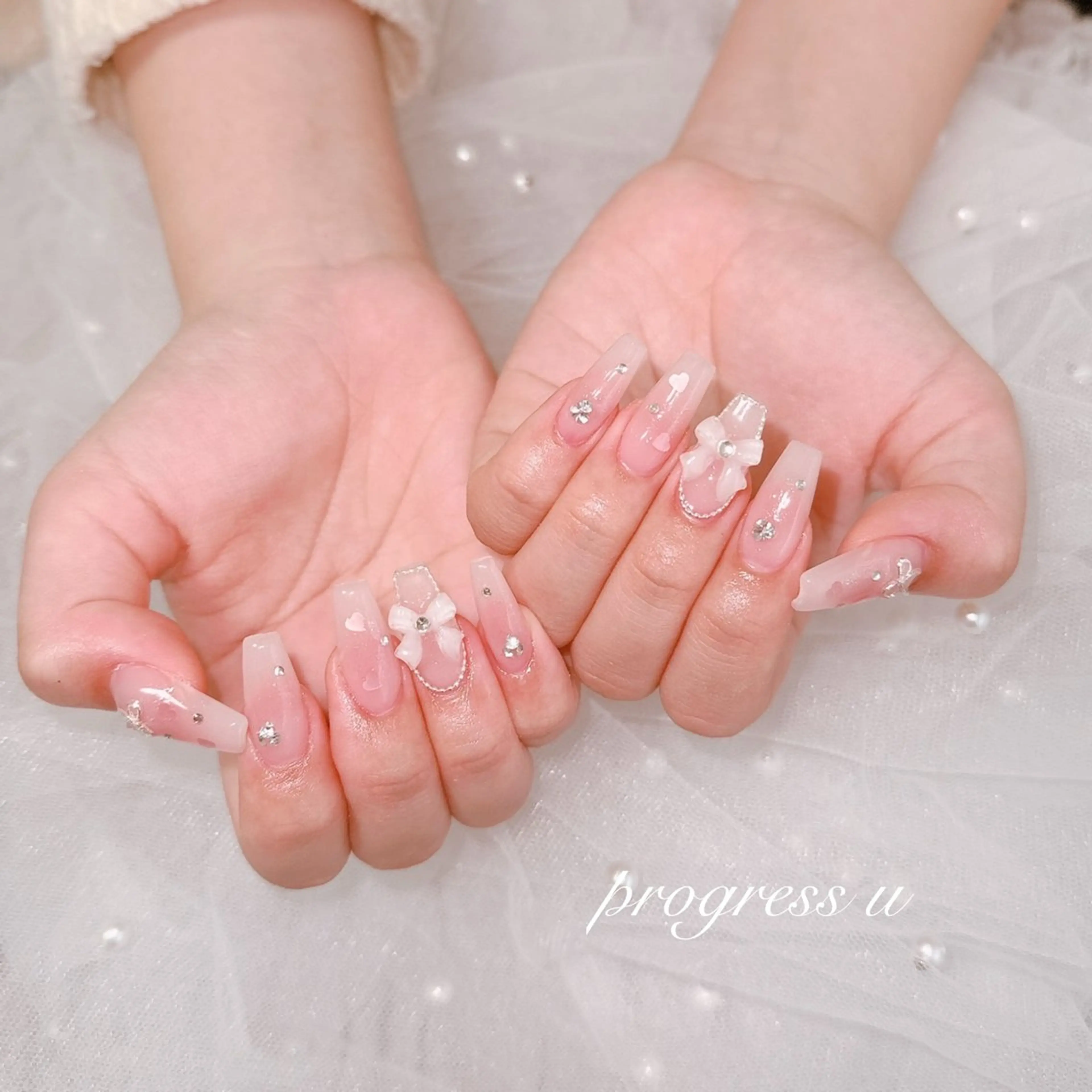 ネイル ハンドネイル progress uのネイルデザイン