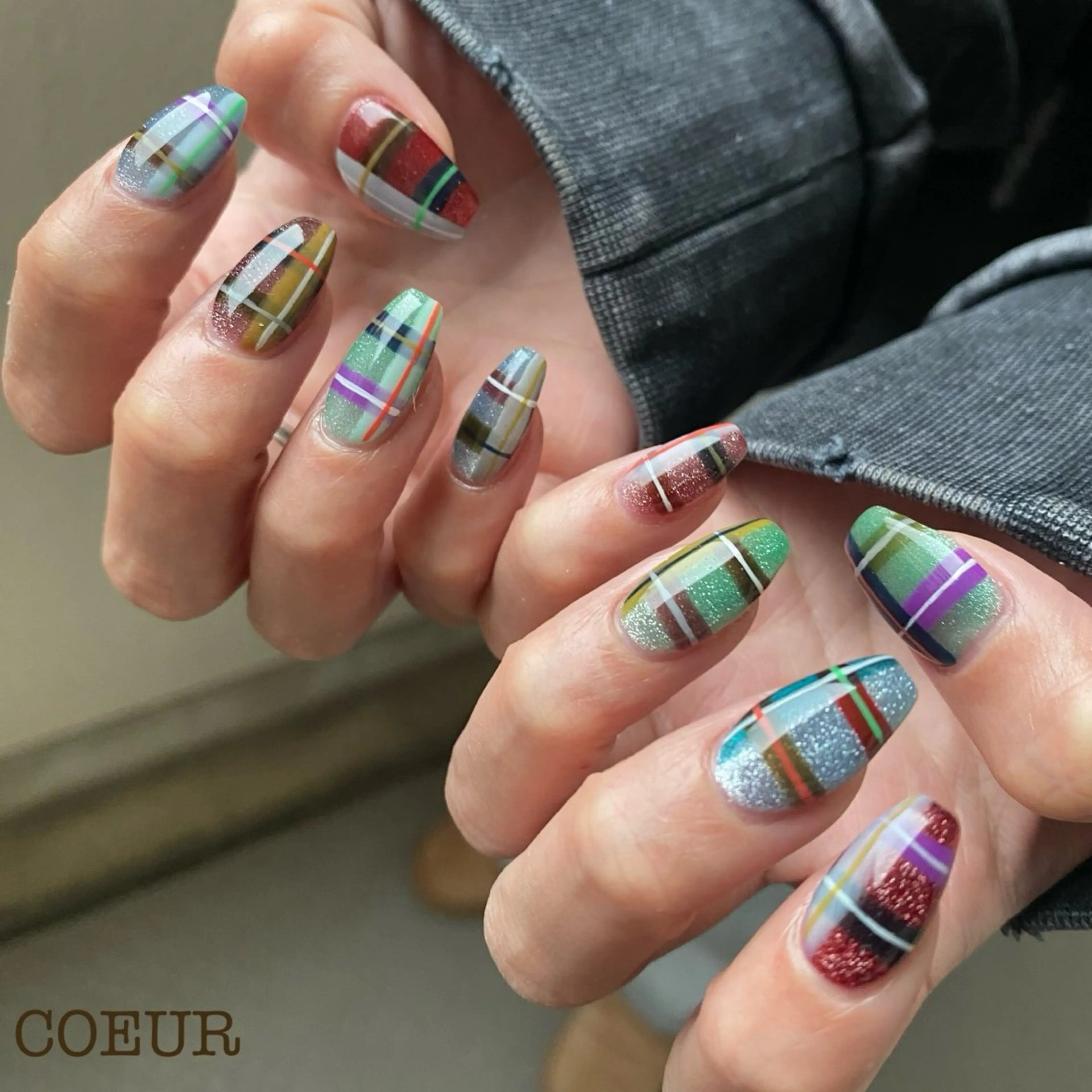 ネイル ハンドネイル COEUR✴︎ yukikaのネイルデザイン