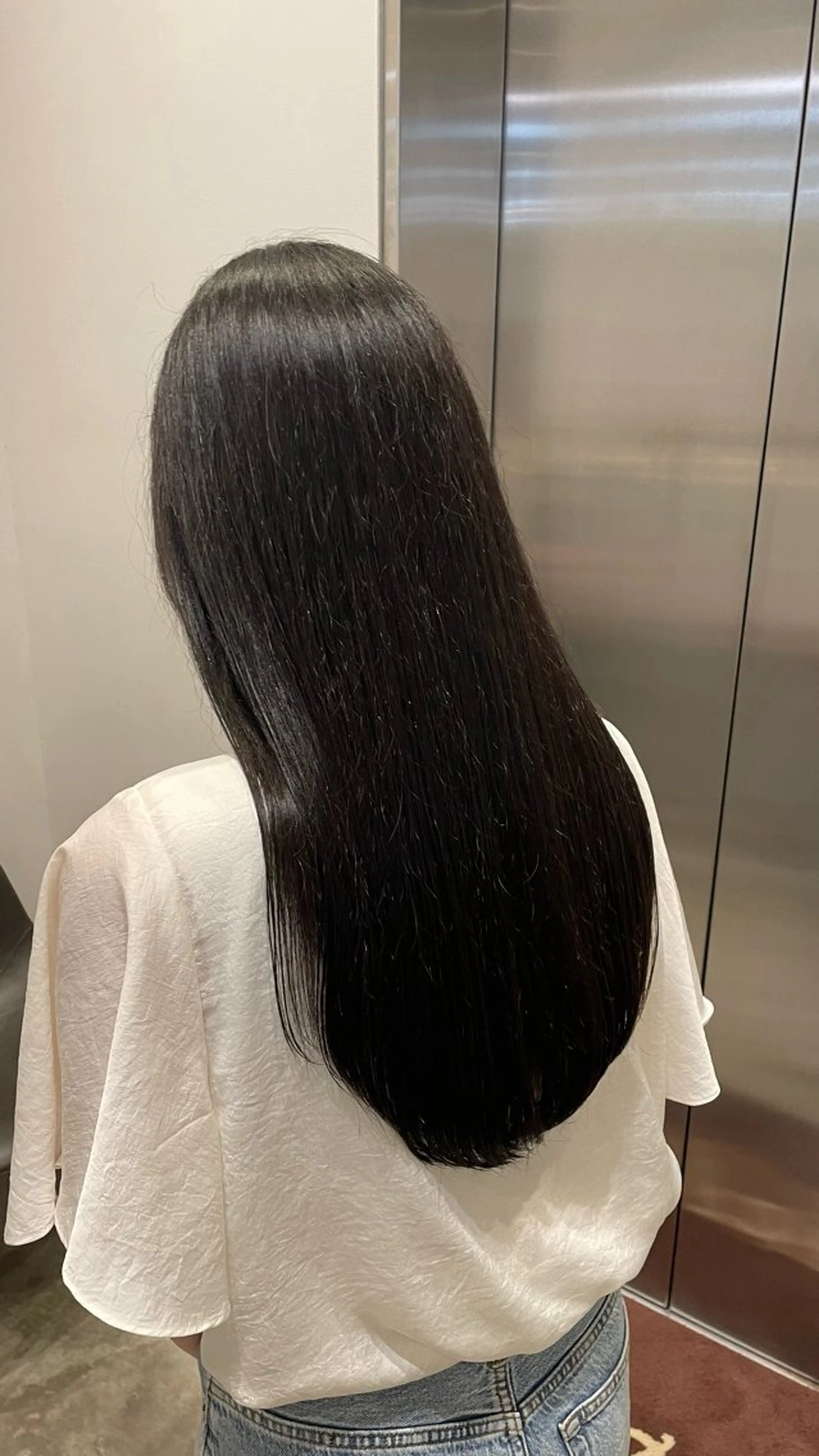 ロング メンズパーマ✨️/ 縮毛カラー🫧あきはのヘアスタイル