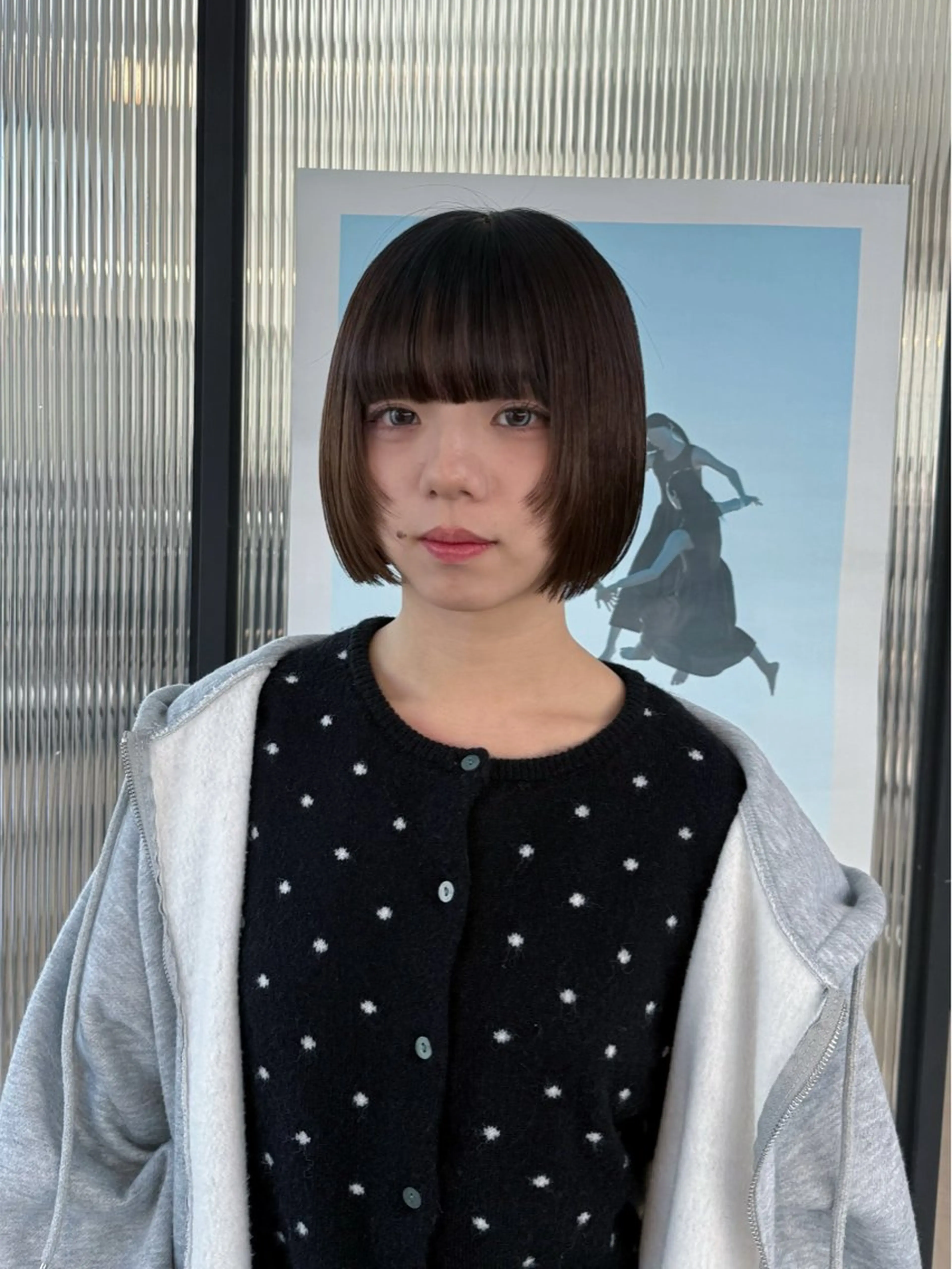 ショート カラー 韓国ヘア/透明感カラ ー/メンズレディースのヘアスタイル