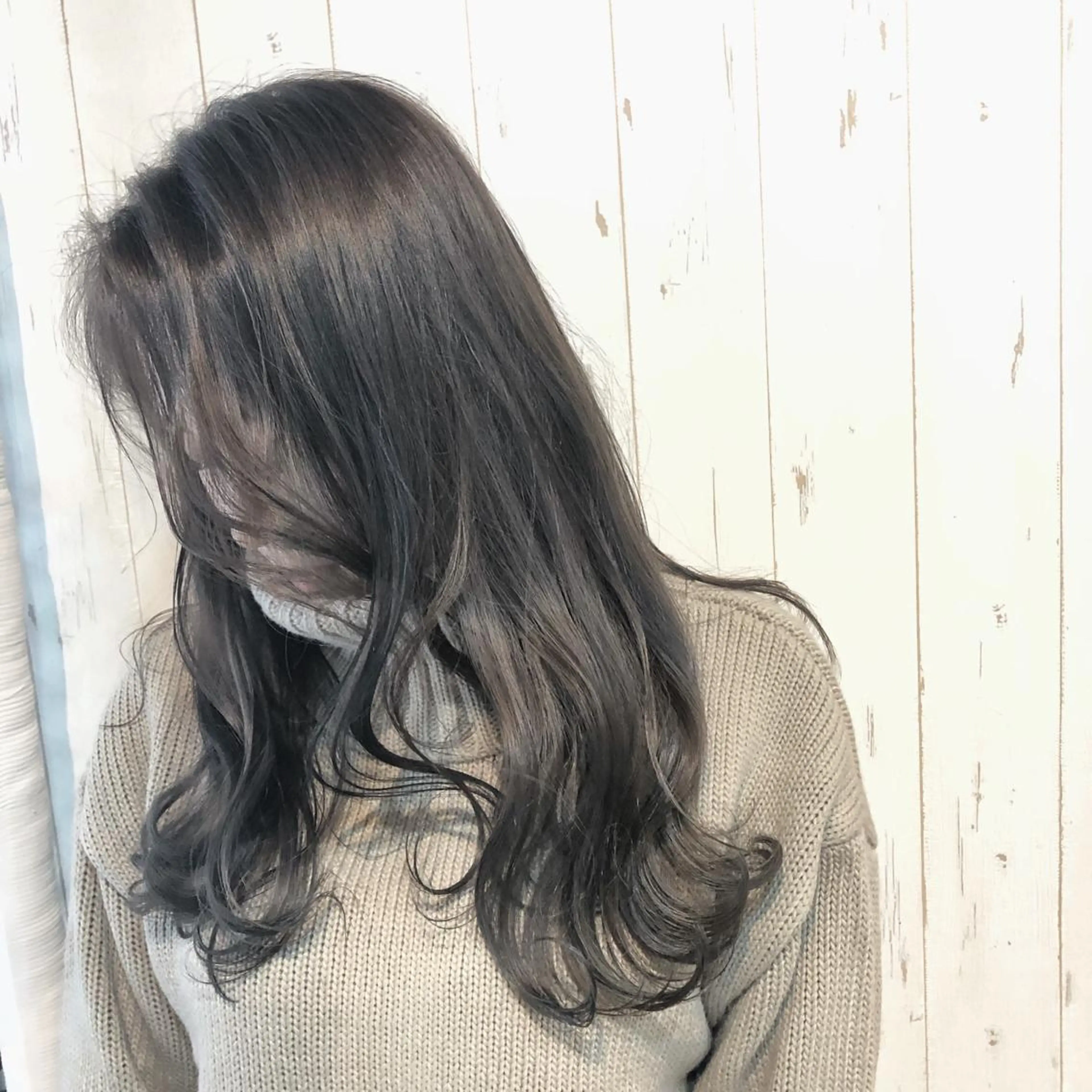 セミロング カラー [店長]加地 峻のヘアスタイル