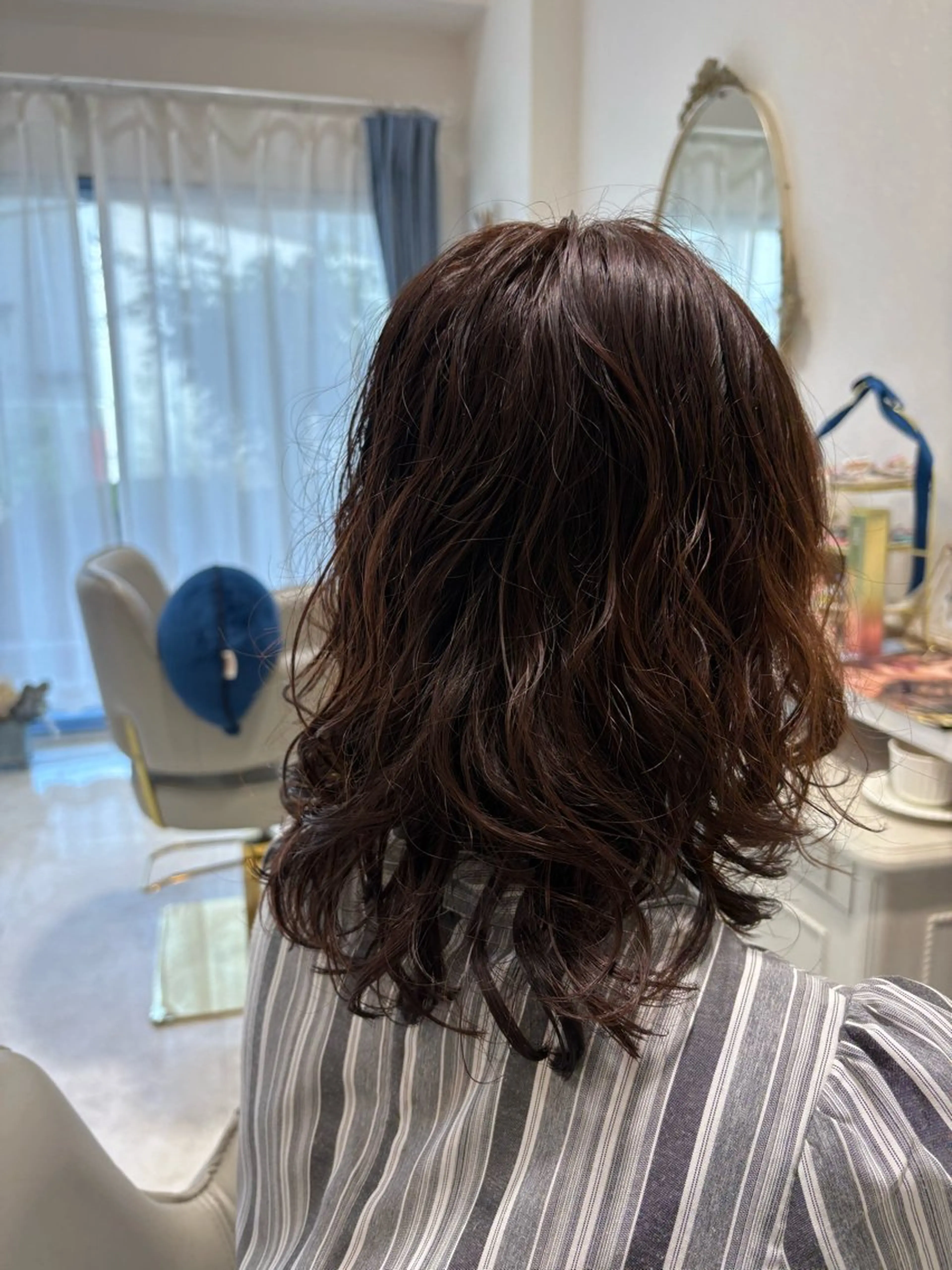 ミディアム カラー パーマ ルミア所属・MASUMI／ 川西能勢口LUMIAのヘアスタイル