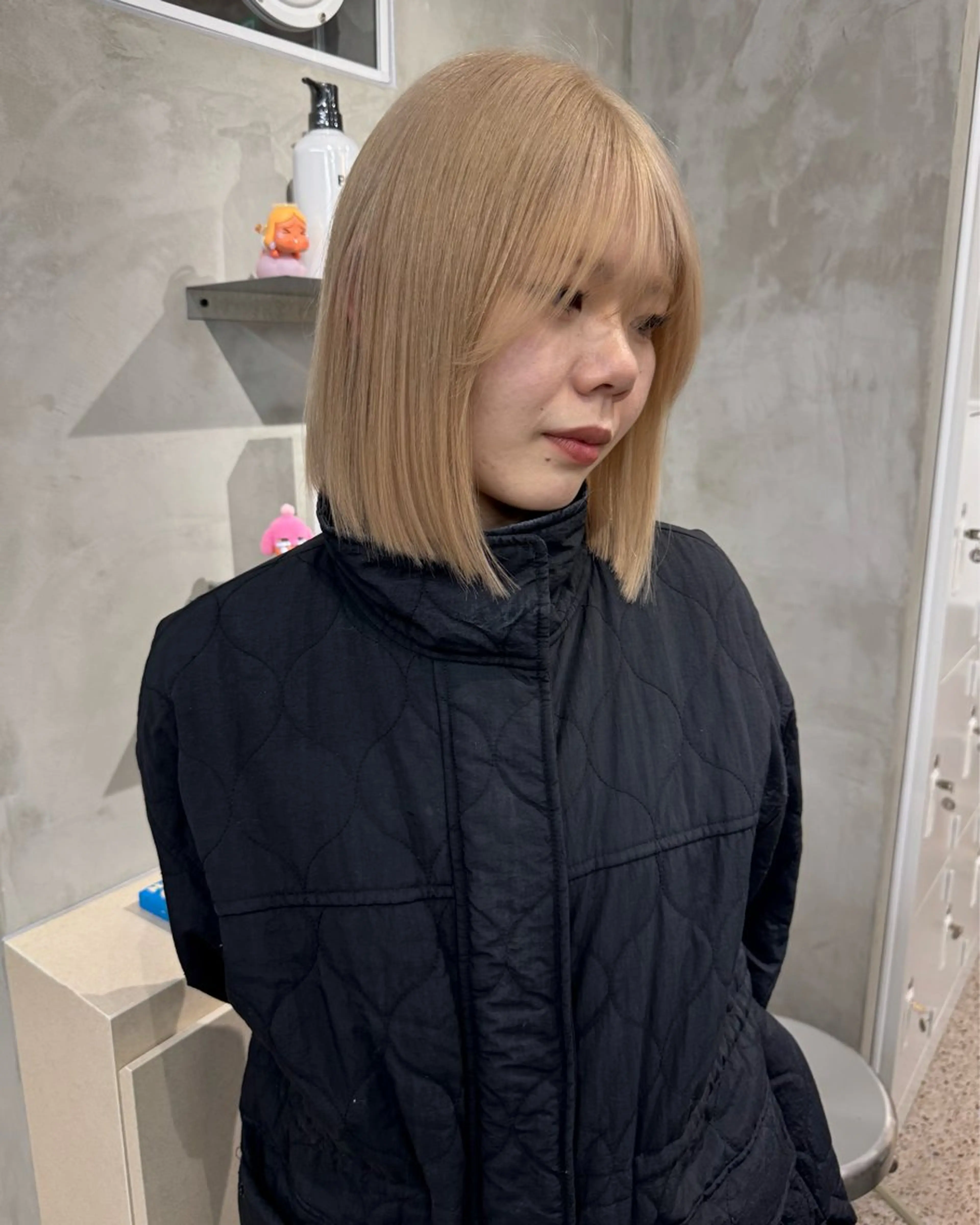 ミディアム ヘアカラー PELE 梅田 ANNEX 大阪梅田茶屋町店 ダブルカラー/ブリーチ/ハイトーン【ペレ】所属・梅田/ハイトーン/ Juriのヘアスタイル