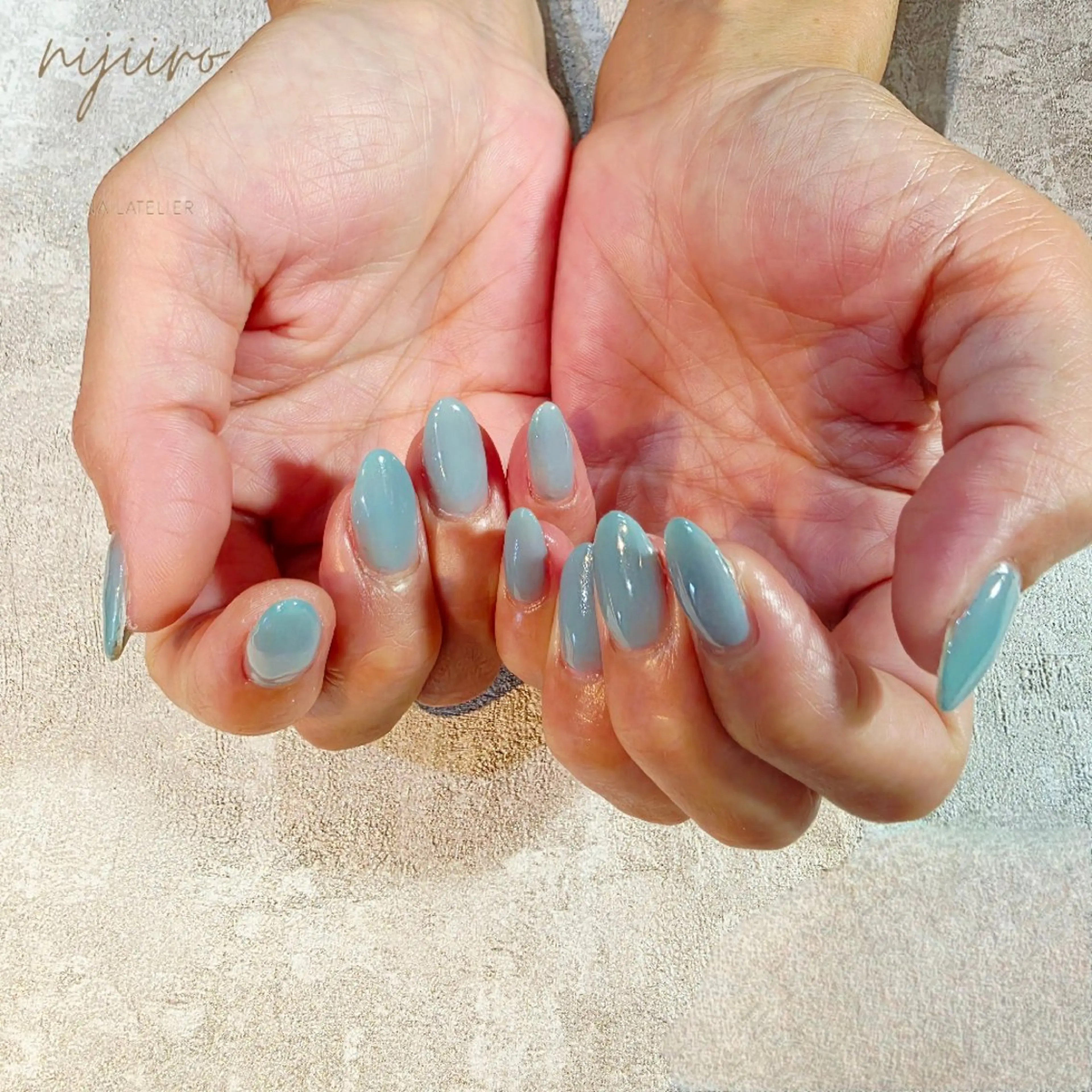 ネイル ハンドネイル nailatelier nijiiro.所属・nijiiro🌈 サトウのネイルデザイン