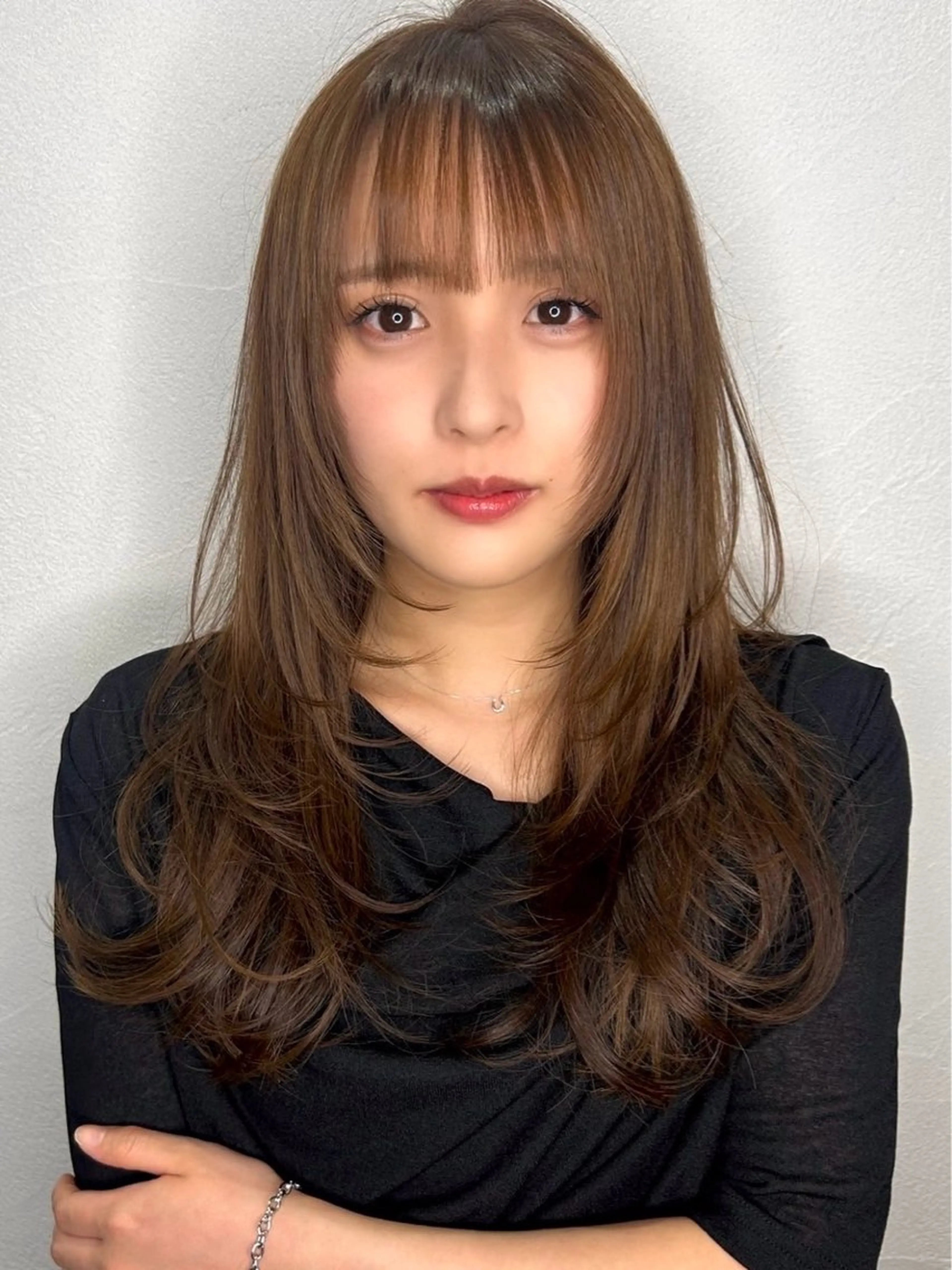 ロング 剣持友希/ifh iizuka/高崎のヘアスタイル