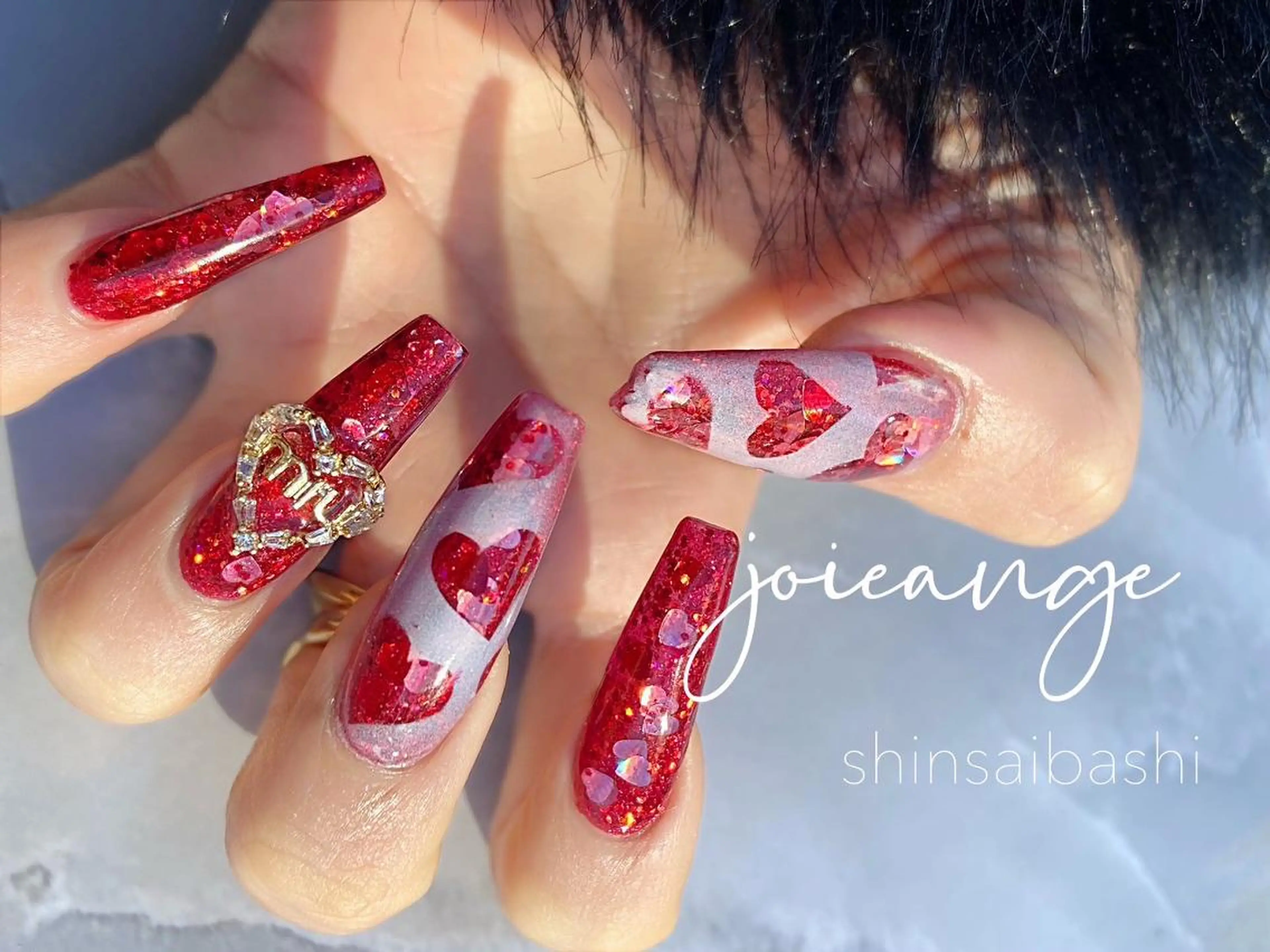 ネイル 奥山joieange 心斎橋店のネイルデザイン