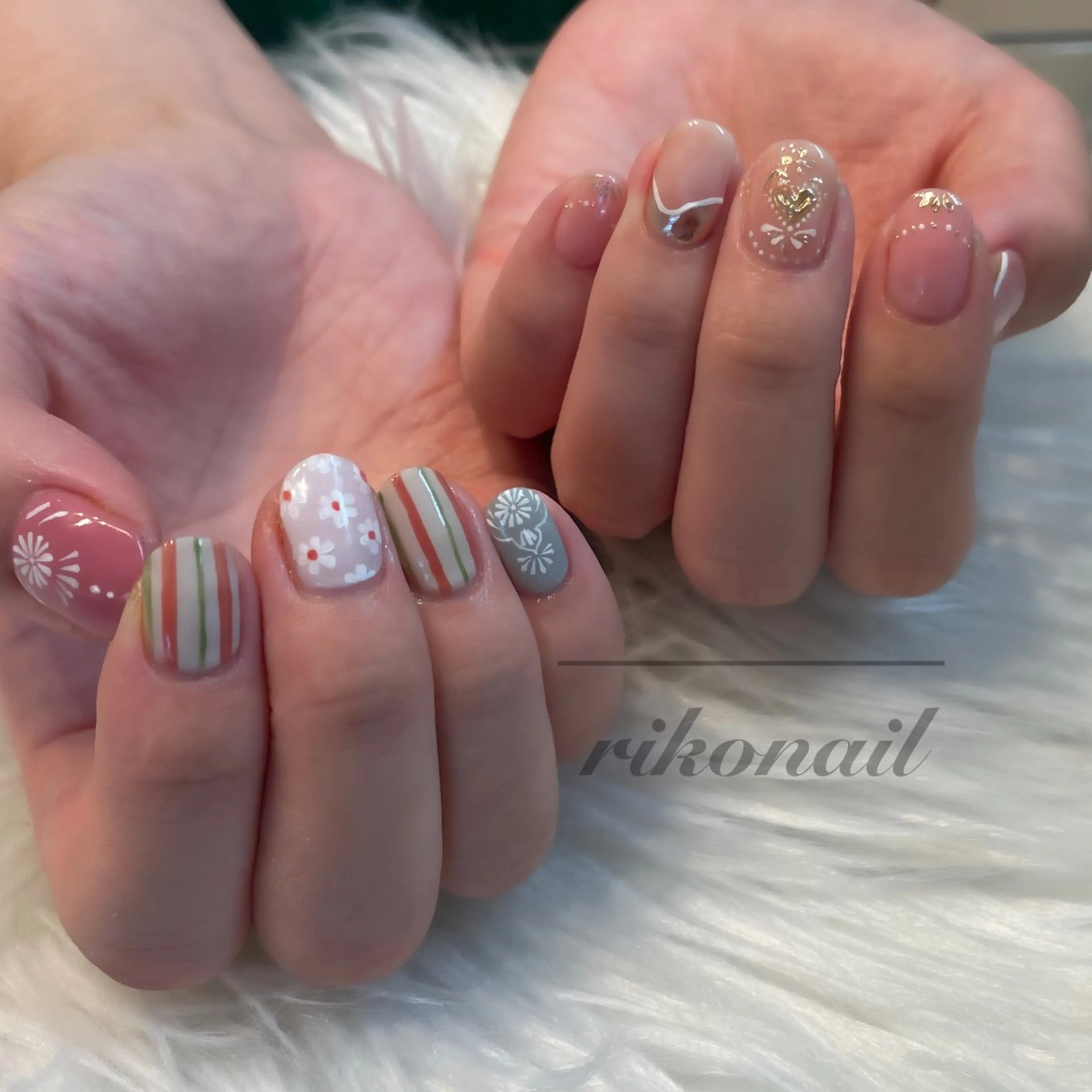 ネイル ハンドネイル riko nailのネイルデザイン