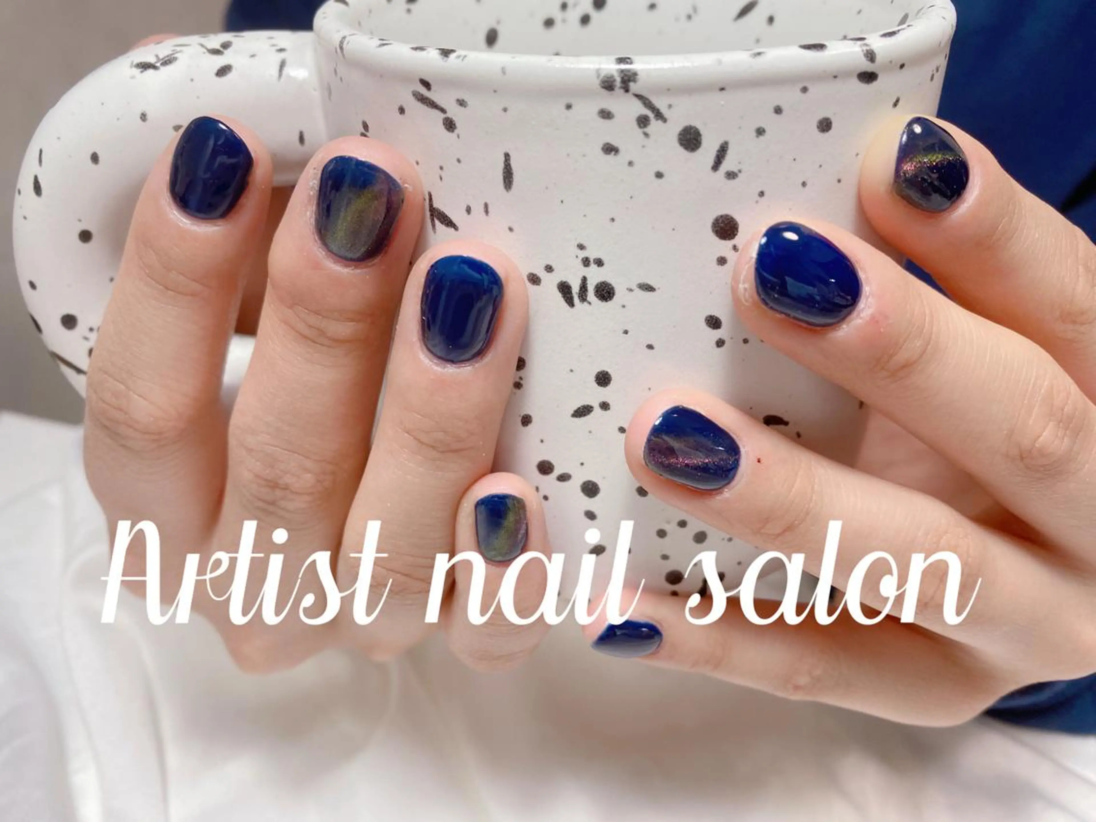 ネイル マグネットネイル 小林 凛のネイルデザイン