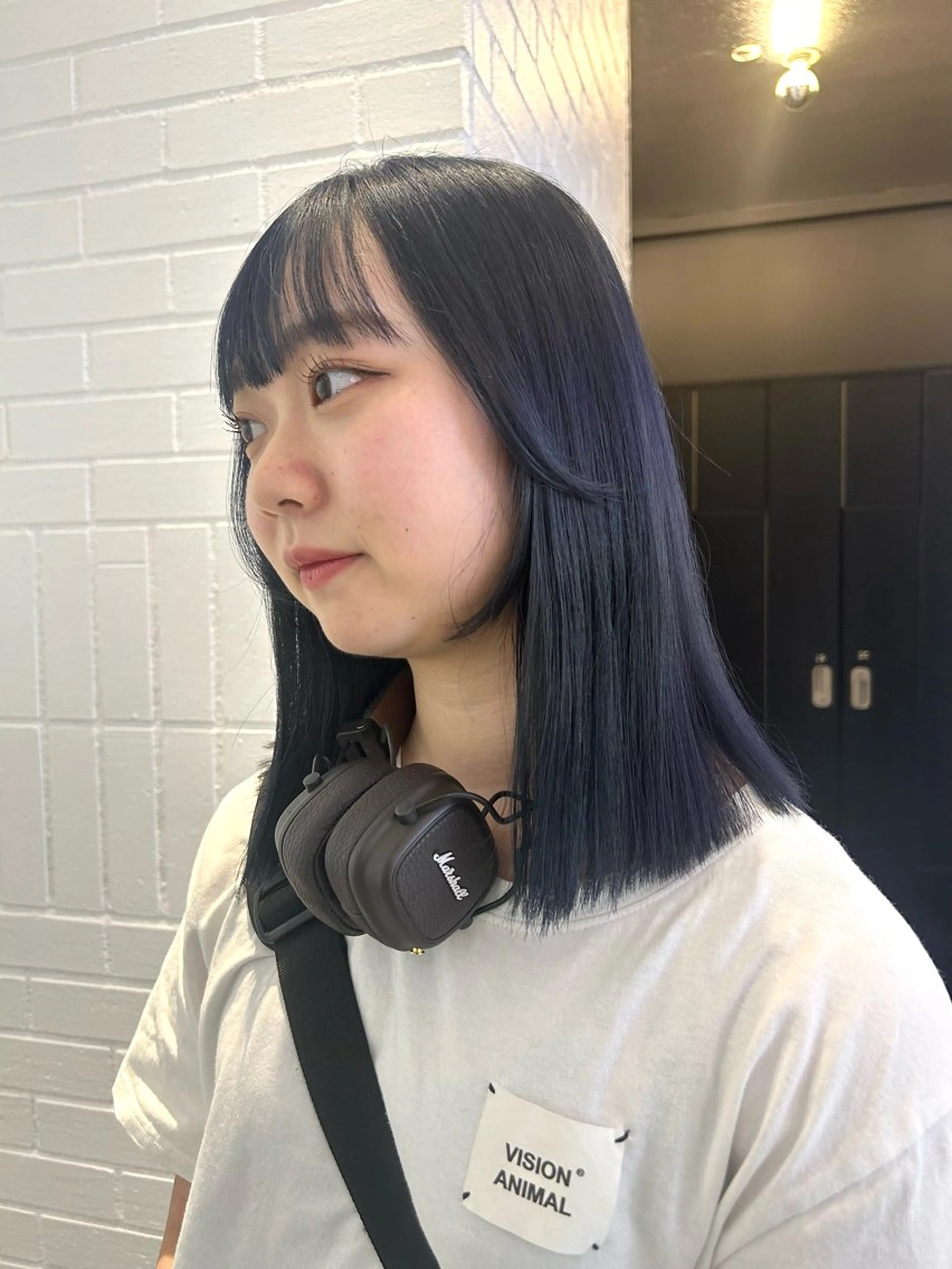 セミロング カラー 光透け髪🫧 moekaのヘアスタイル