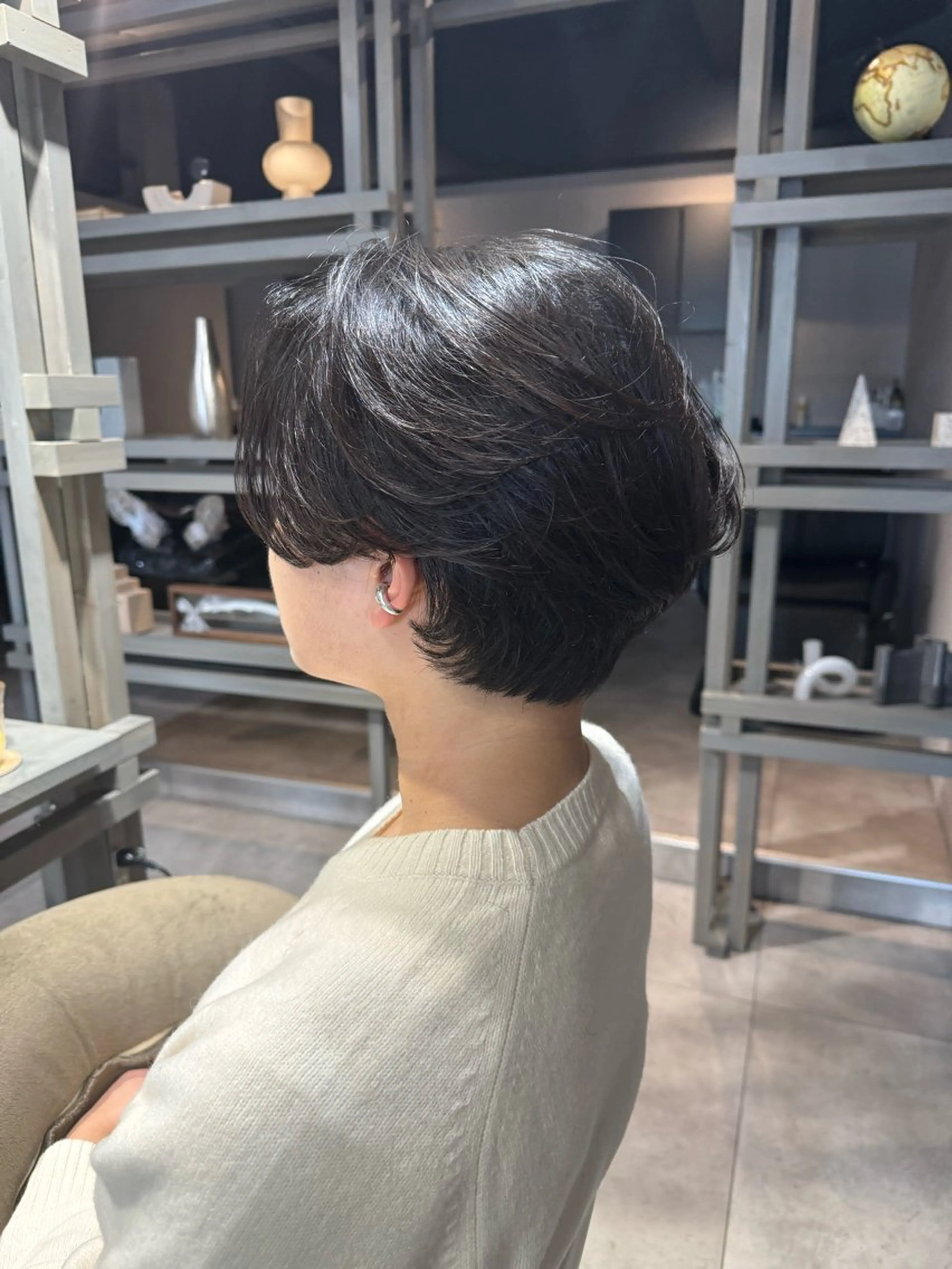 ミディアム パーマ メンズ メンズウルフカット ウルフカット カット Dxxxx III所属・女性目線の大人 メンズ*Ayakaのヘアスタイル