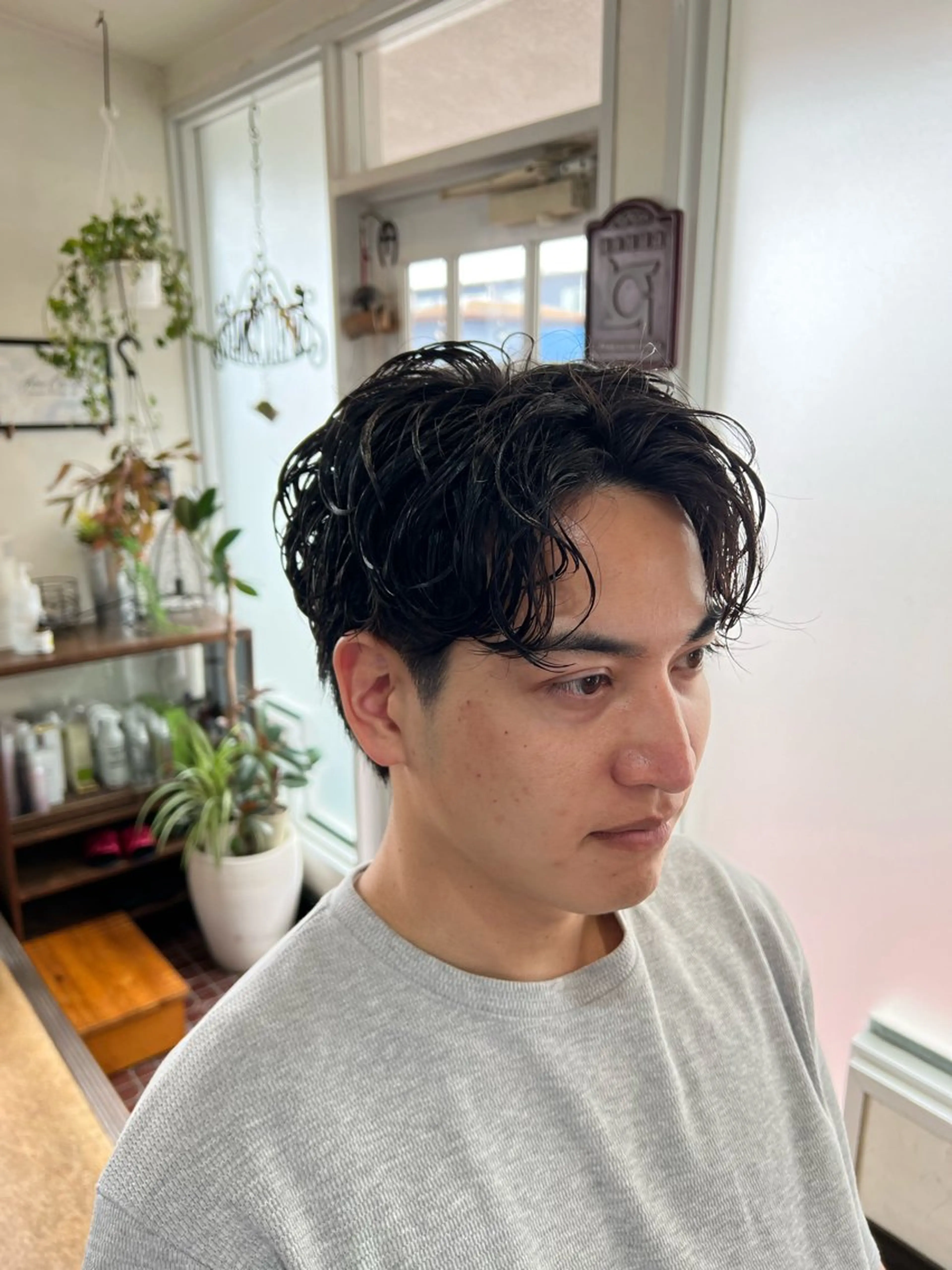 パーマ メンズ メンズパーマ カット パーマ Hair salon en所属・小松崎 翔太のヘアスタイル