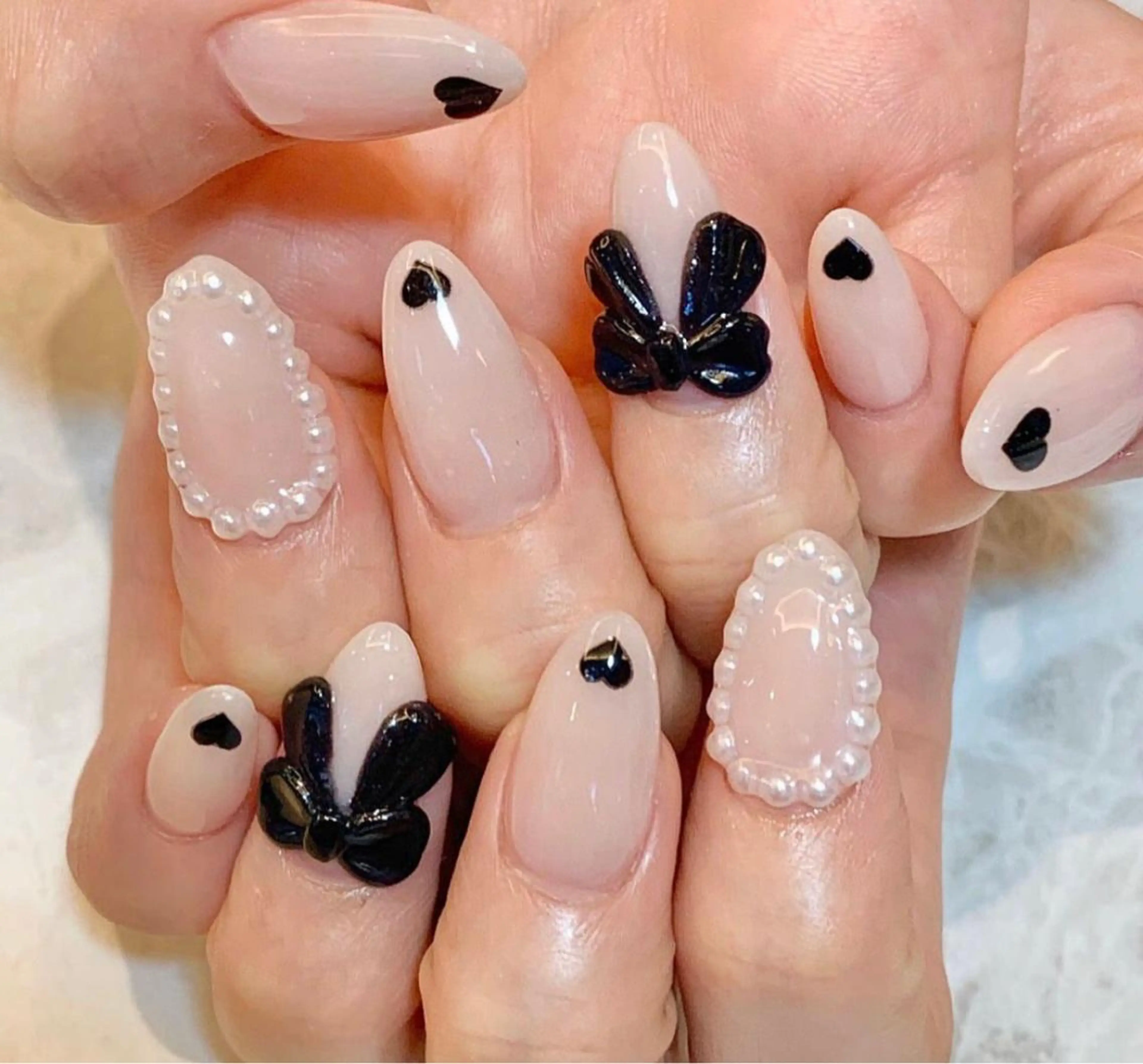 ネイル ハンドネイル リ サのネイルデザイン