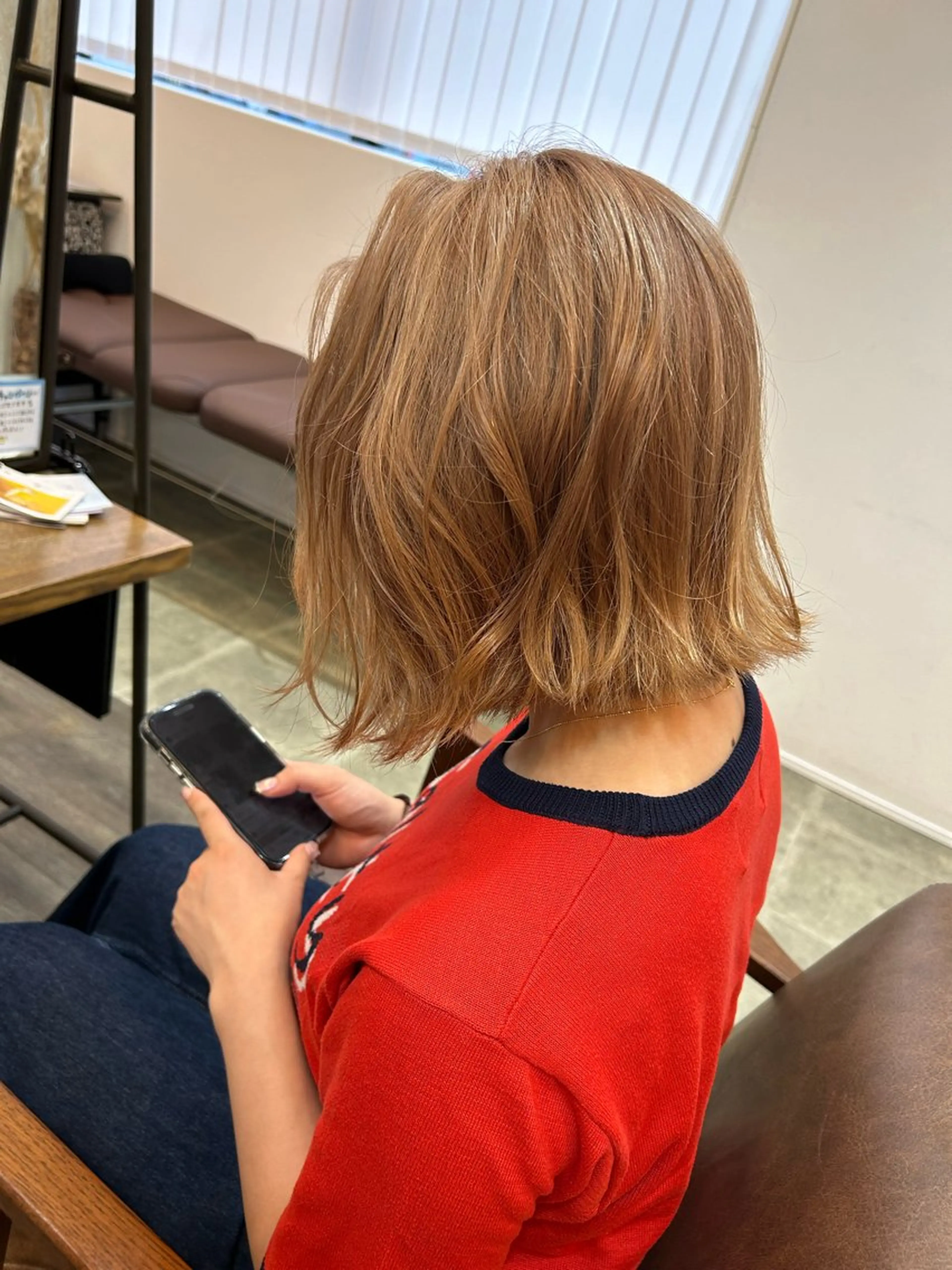 カット＋Wカラーの写真