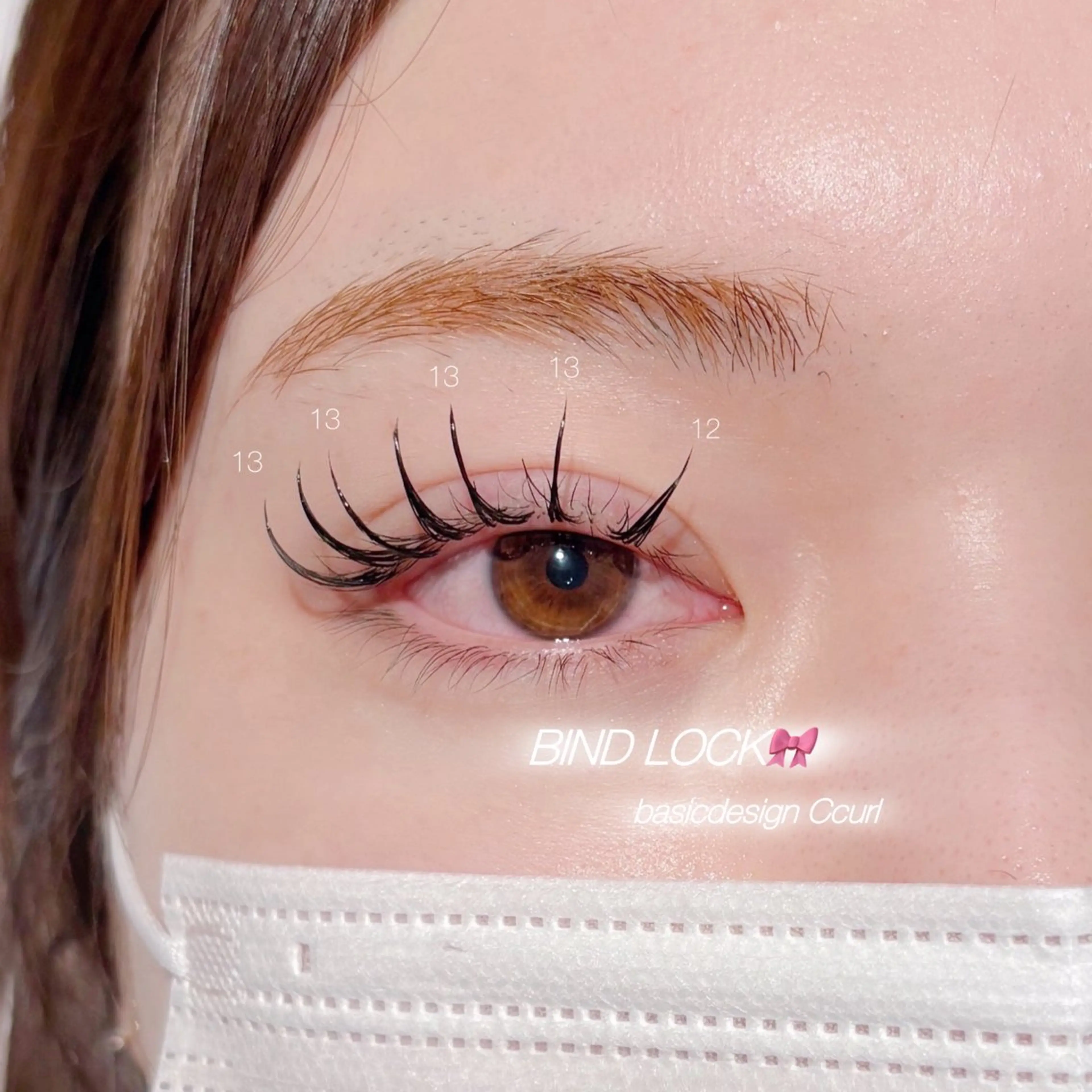 マツエク・マツパ バインドロック CreBiA   eyelash所属・CreBiA🎀 ayaのマツエク・マツパデザイン