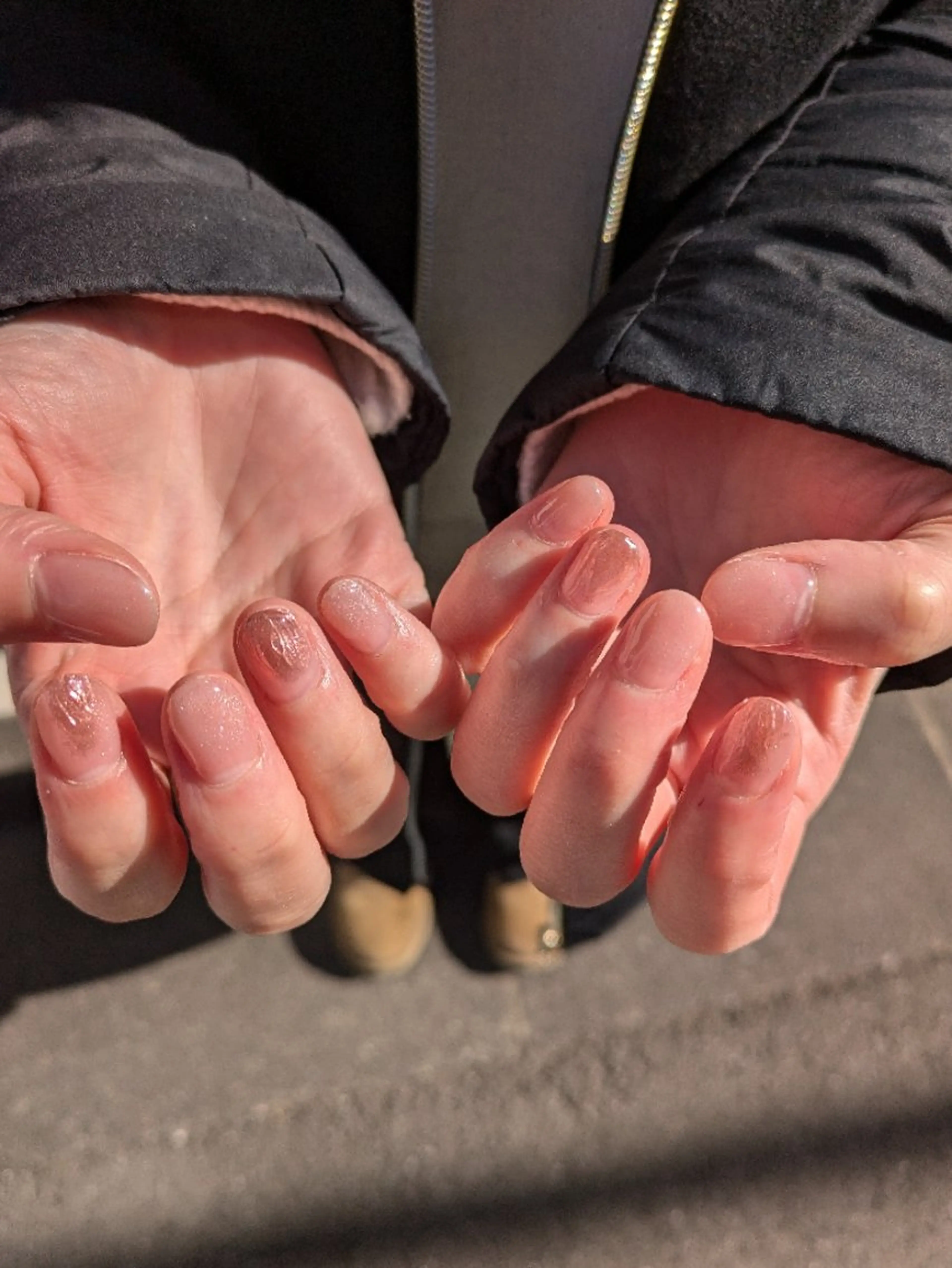 ネイル クリアネイル ニュアンスネイル ruam所属・ruam Manaのネイルデザイン