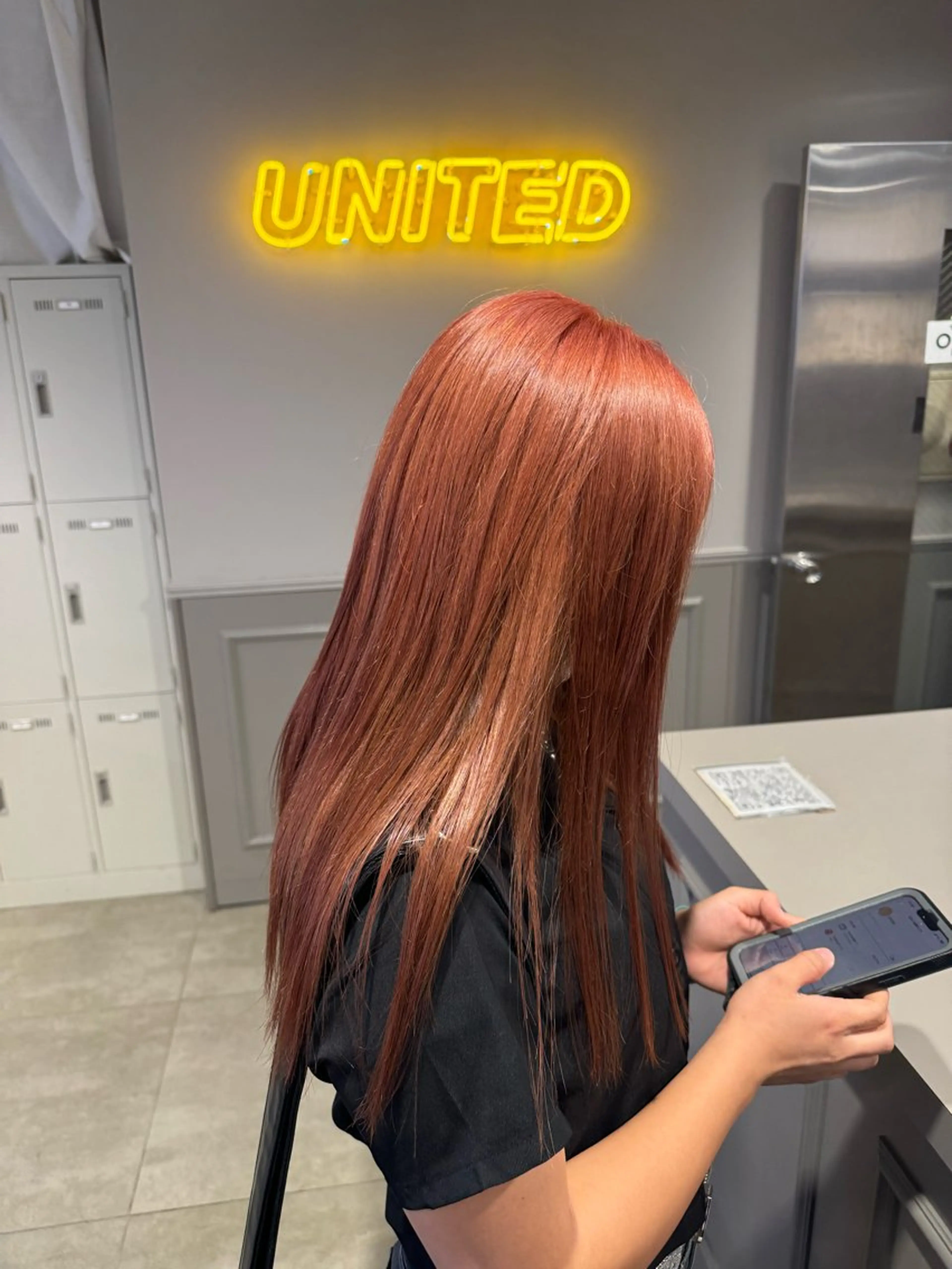 ロング カラー パーマ ヘアアレンジ メンズ キッズ 🩰トレンド垢抜け ヘアUNITED🩰のヘアスタイル
