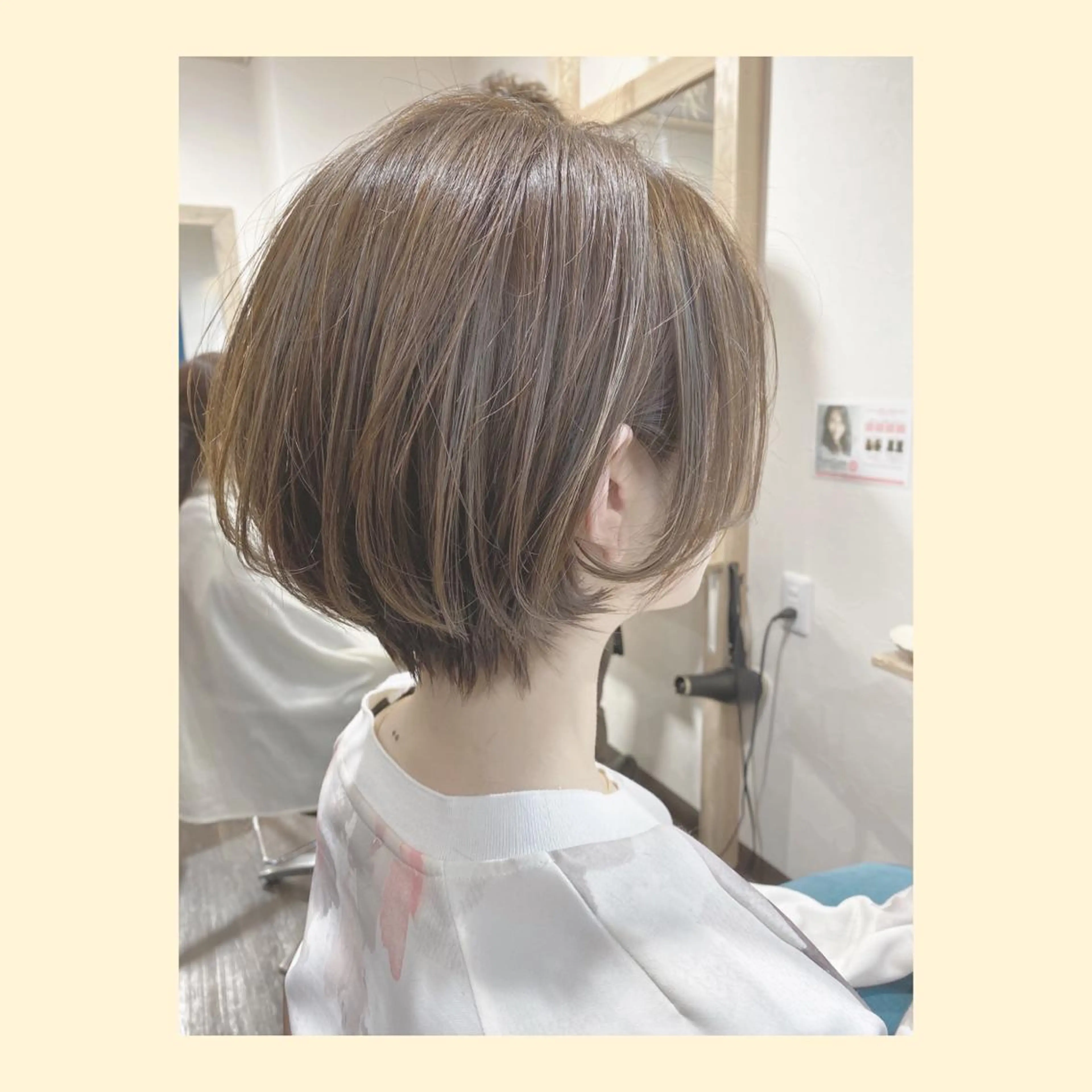 ショート カラー ヘアカラー トリートメント 🌈ショート/レイヤ ーカット/中村崇宏のヘアスタイル