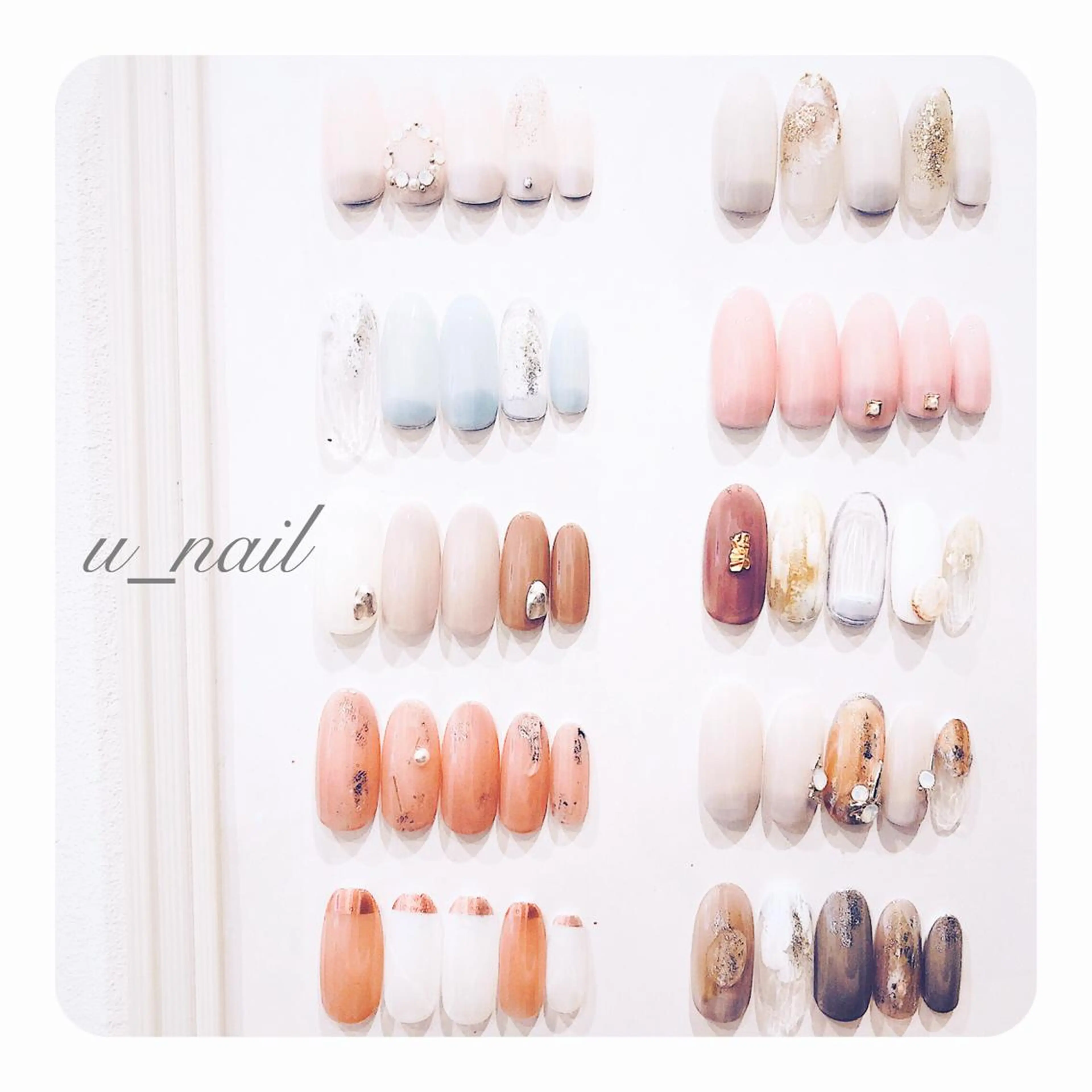 【 u_nail Art sample 】7,200yen​〜​の写真