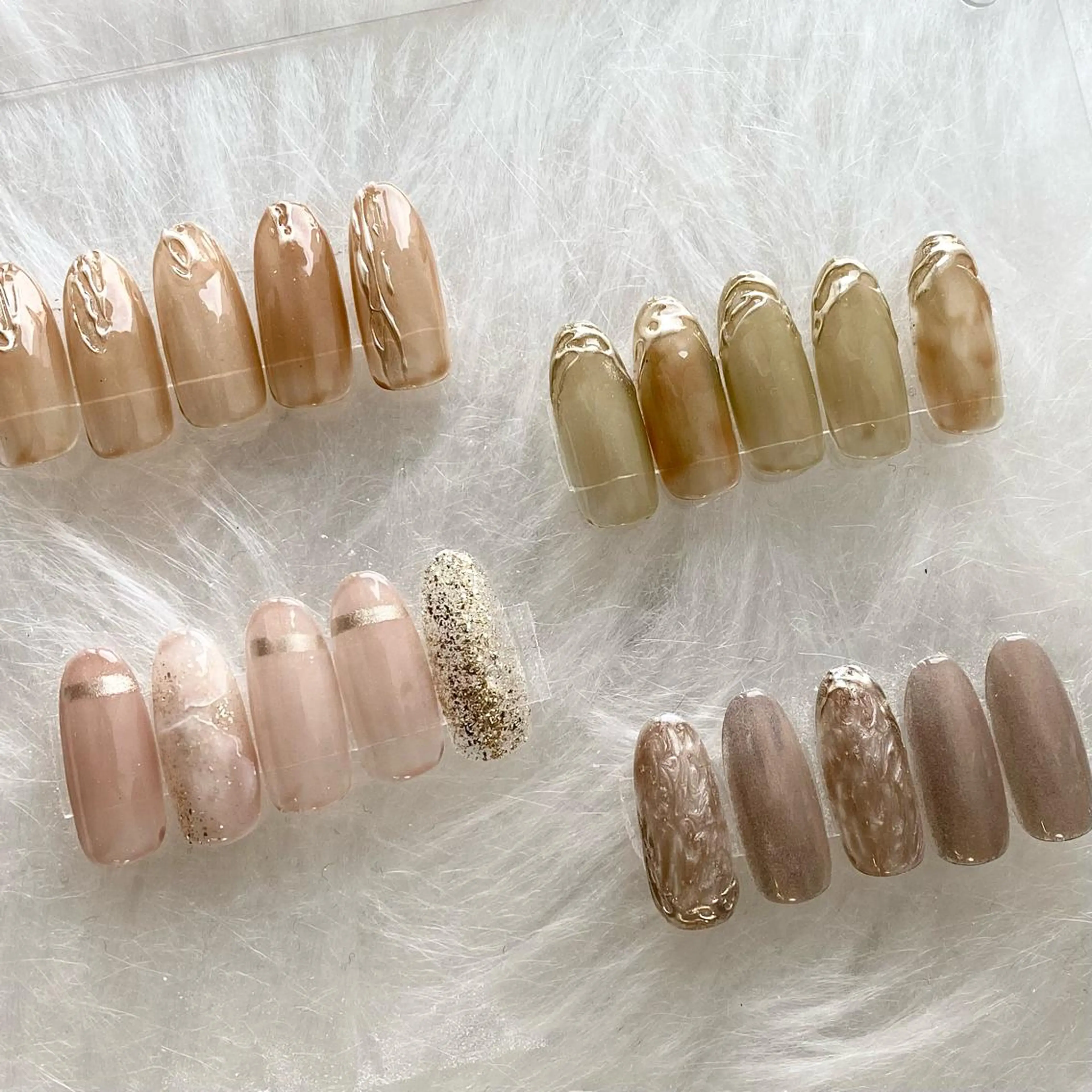 ネイル Ray. ／綺麗目ニュアンスのネイルデザイン