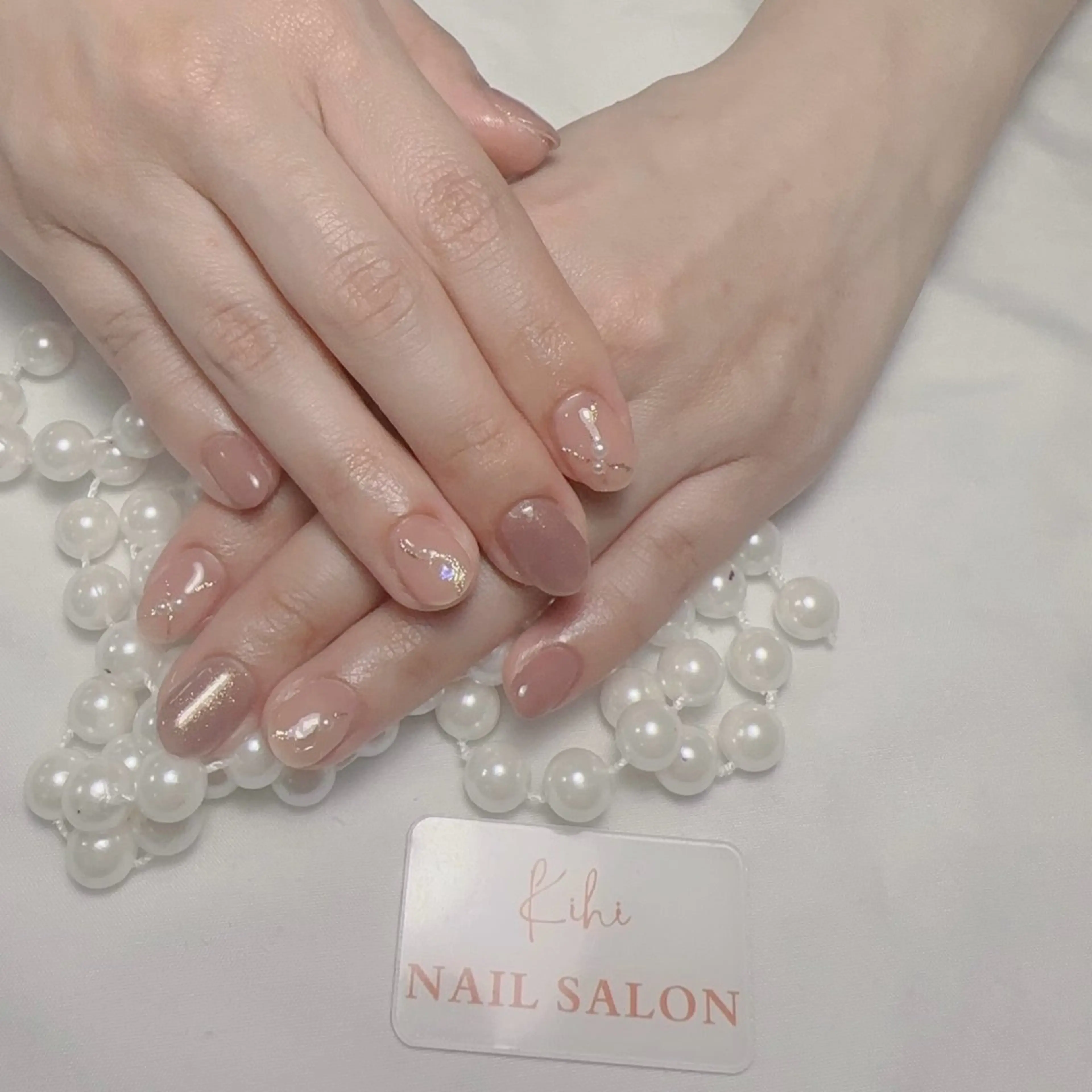 ネイル アートネイル フレンチネイル ジェルネイル グラデーション 韓国ネイル ハンドネイル 💕鈴木ユリ パラジェル/オフ無料のネイルデザイン